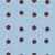 Blue Maroon Polka Dot
