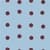 Blue Maroon Polka Dot
