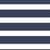 Navy - White Stripe