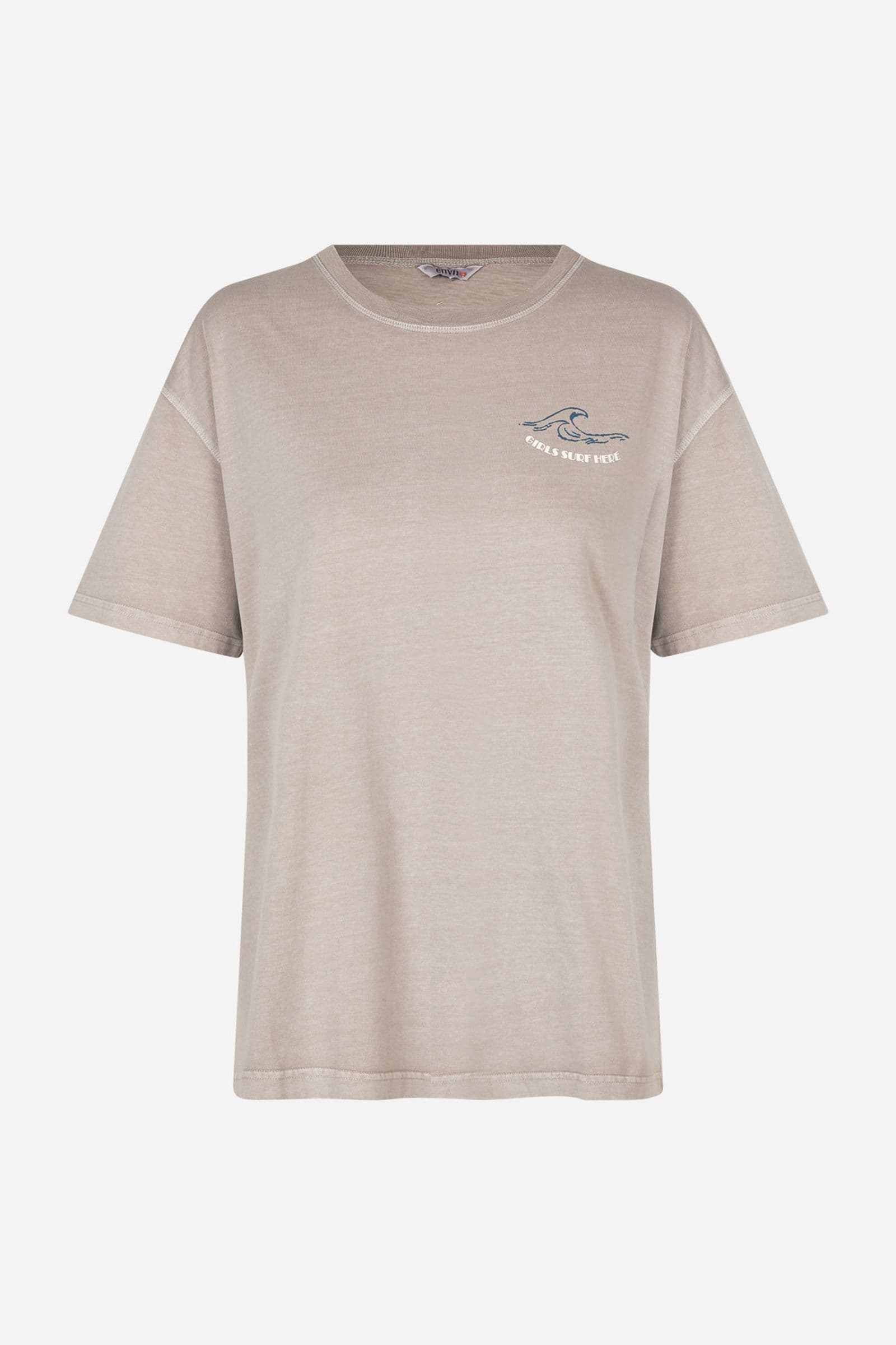 ENKULLA SS TEE PRINT WASH 5310 Girls Surf Here
