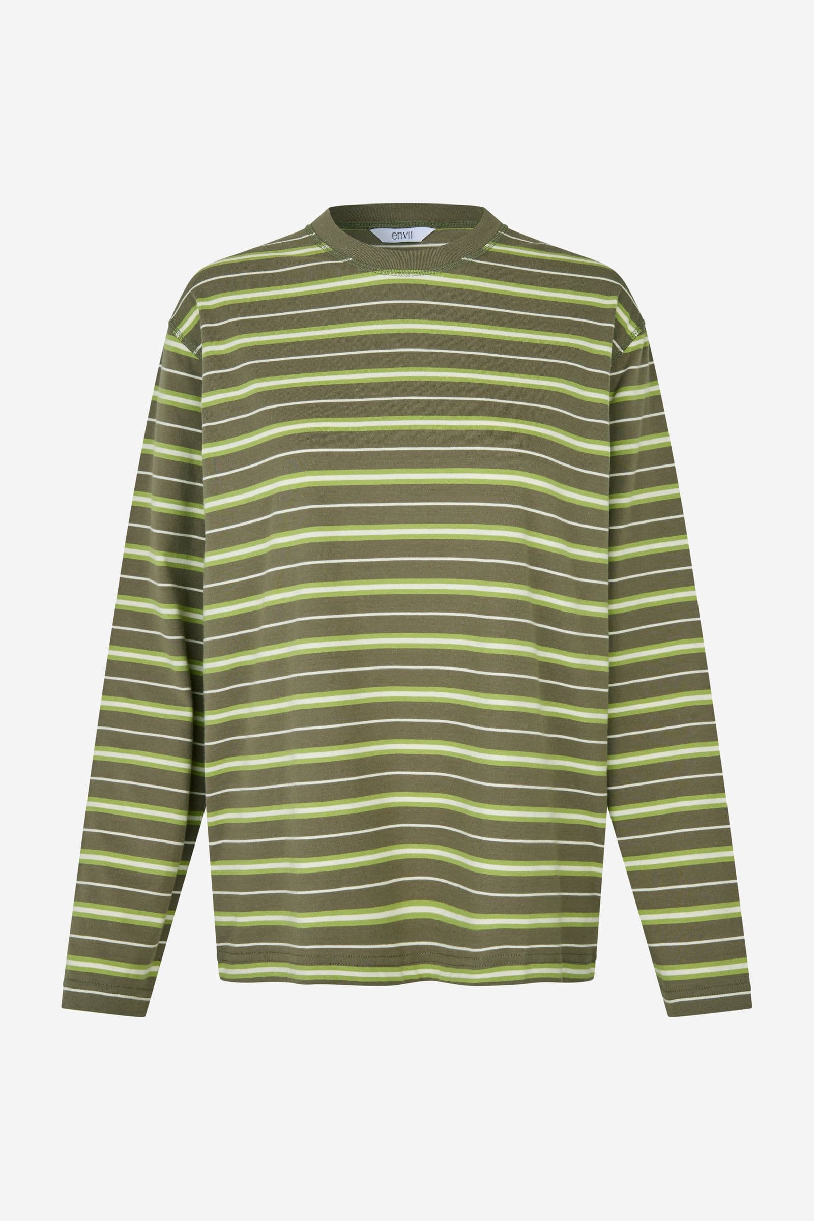 ENKULLA LS STRIPE 5310 Smokey Fern Stripe