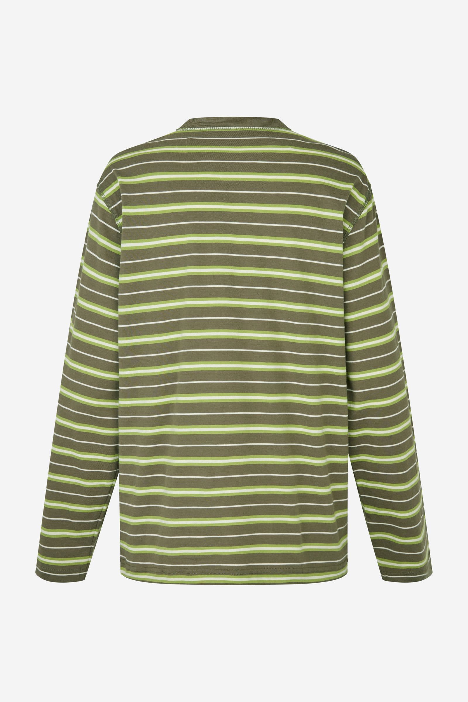 ENKULLA LS STRIPE 5310 Smokey Fern Stripe