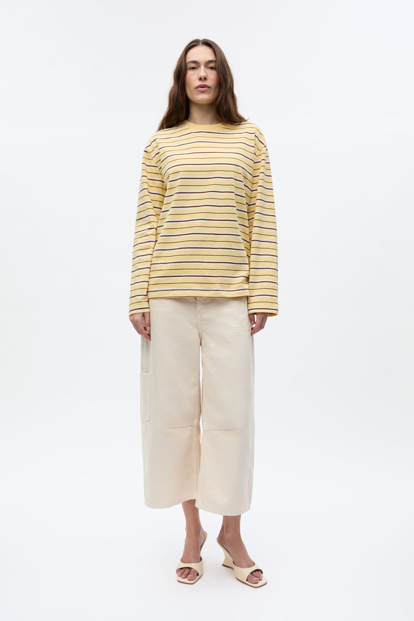 ENKULLA LS STRIPE 5310 Pine Straw Stripe