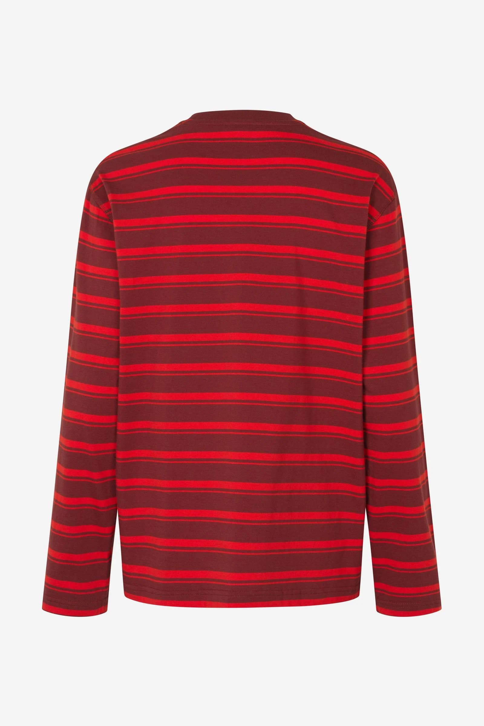 ENKULLA LS STRIPE 5310 Maroon Fiery Red Stripe