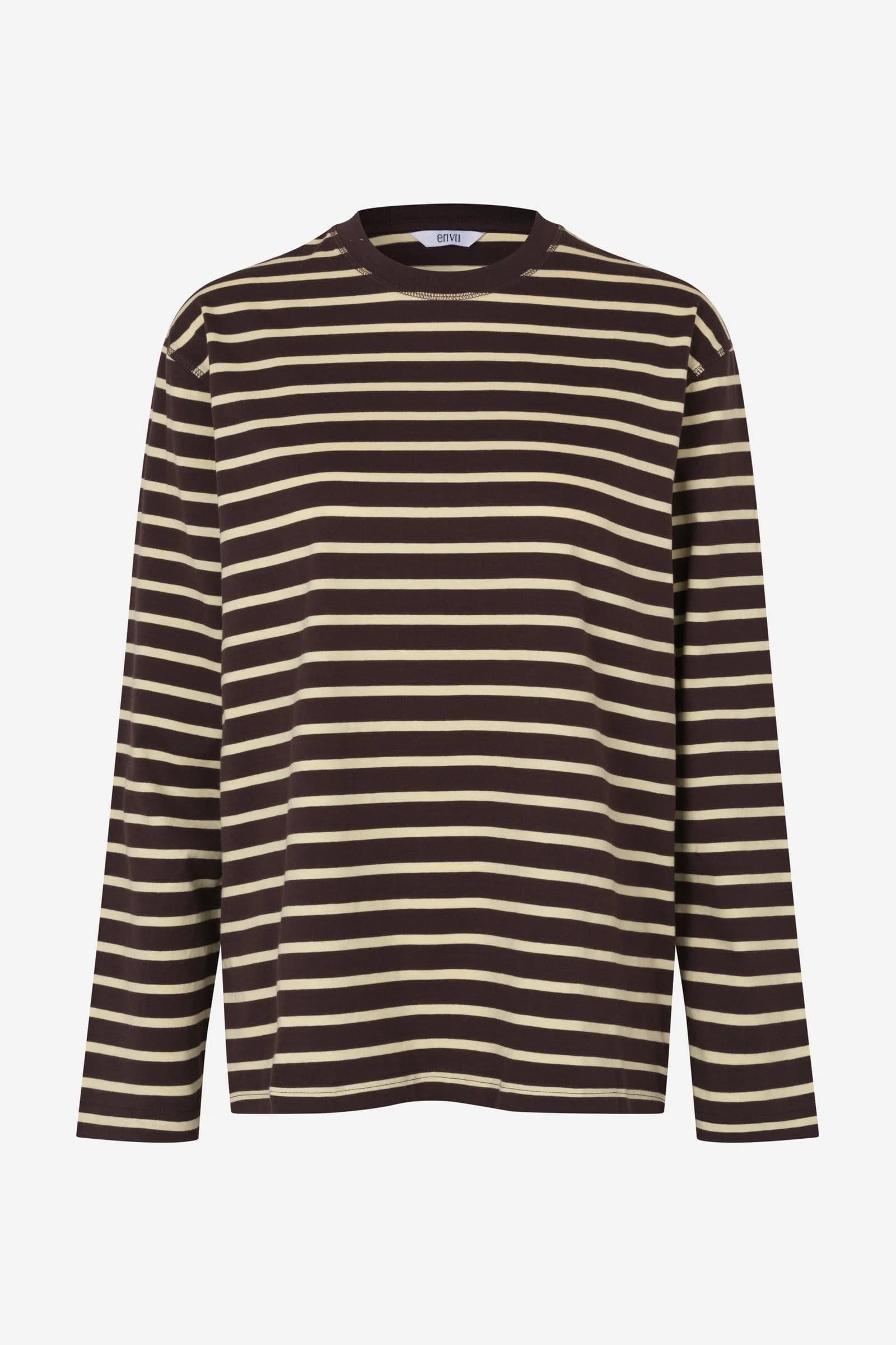ENKULLA LS STRIPE 5310 Choc Yellow St.