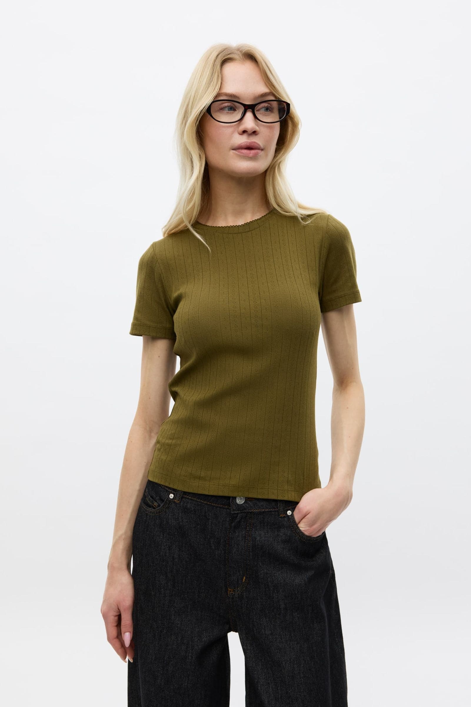 ENVOLVI SS TEE 7090 Dark Olive