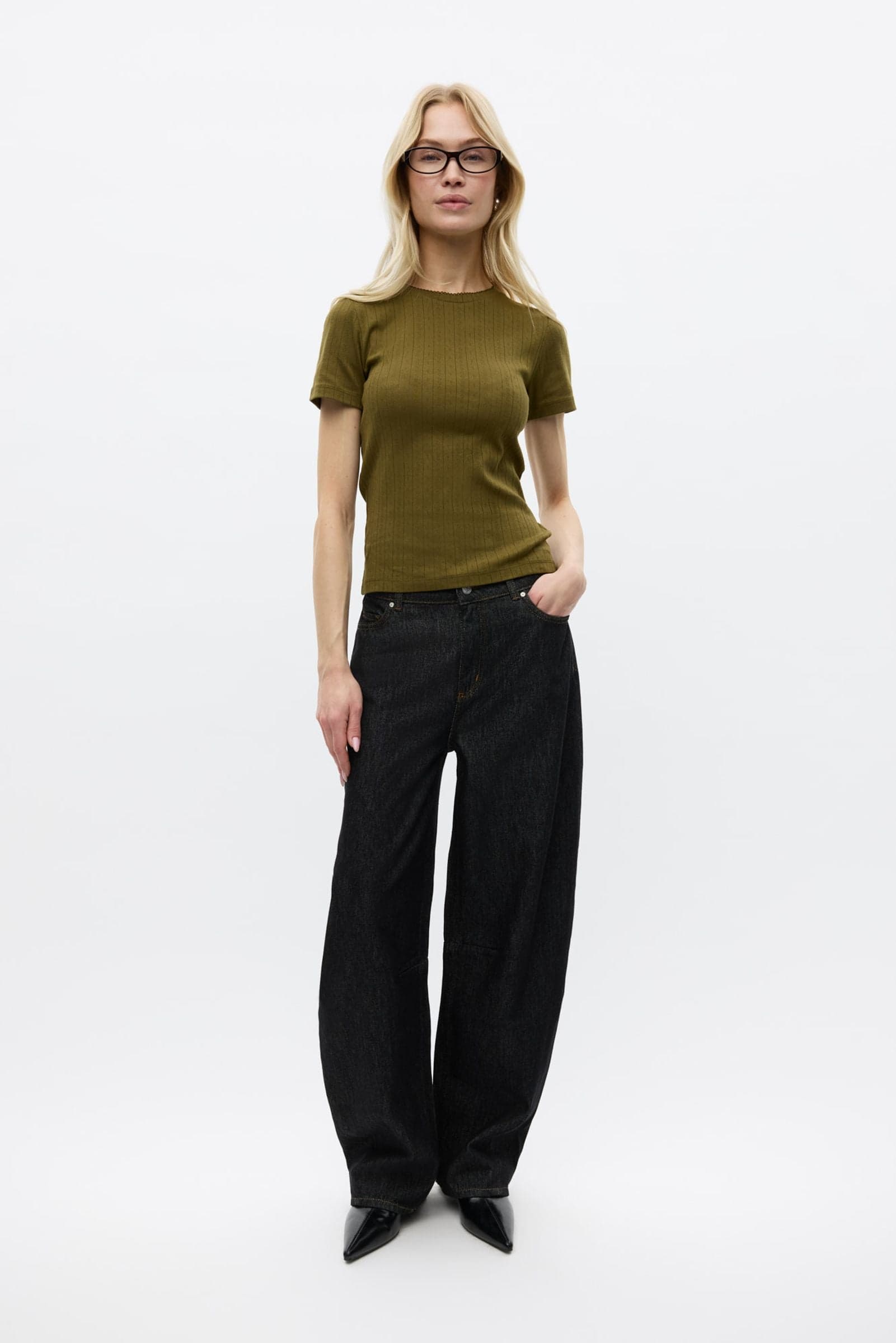 ENVOLVI SS TEE 7090 Dark Olive