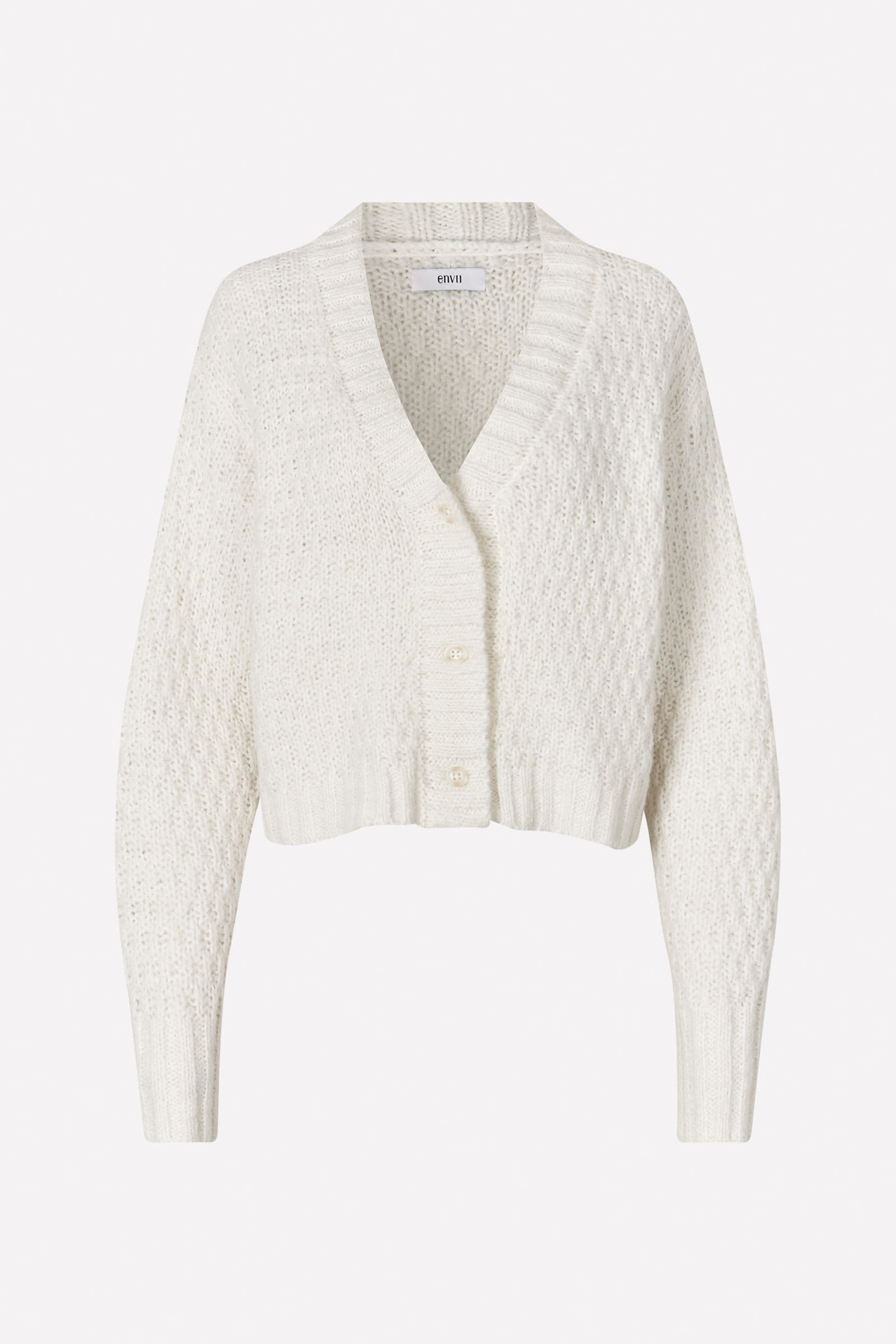 ENBUCKTHORN LS CARDIGAN 7144 GARDENIA MEL