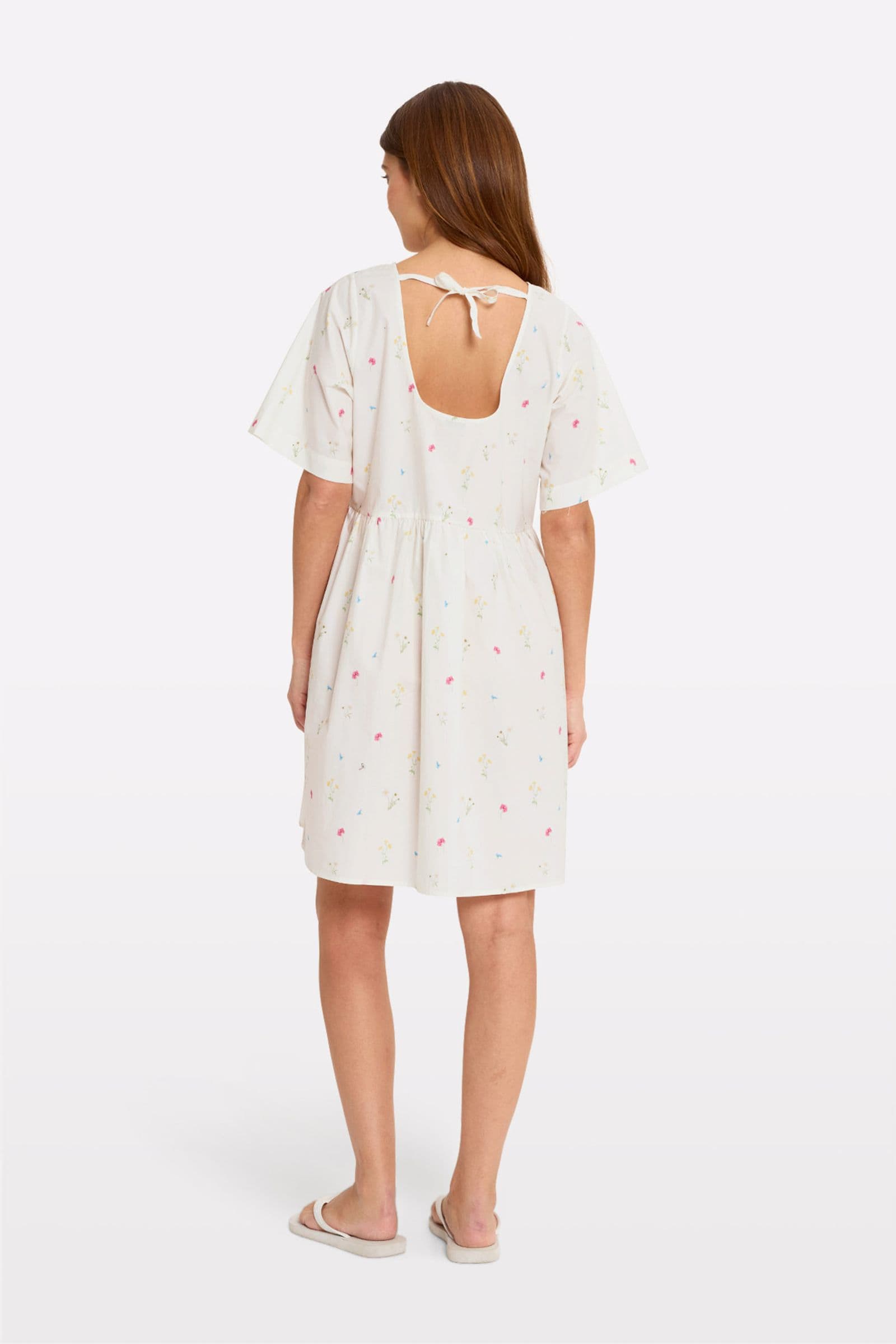 ENPUNK SS DRESS AOP 7038 Summer garden