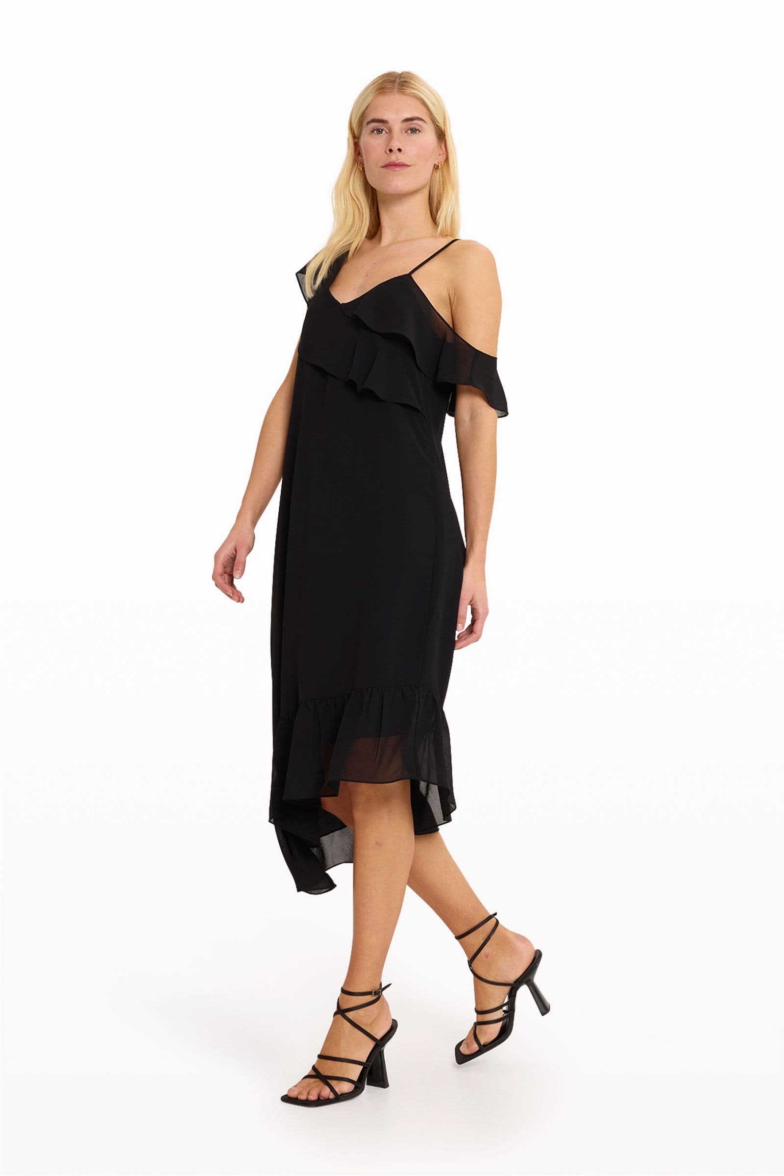 ENJUMP SL MIDI DRESS 7126 Black