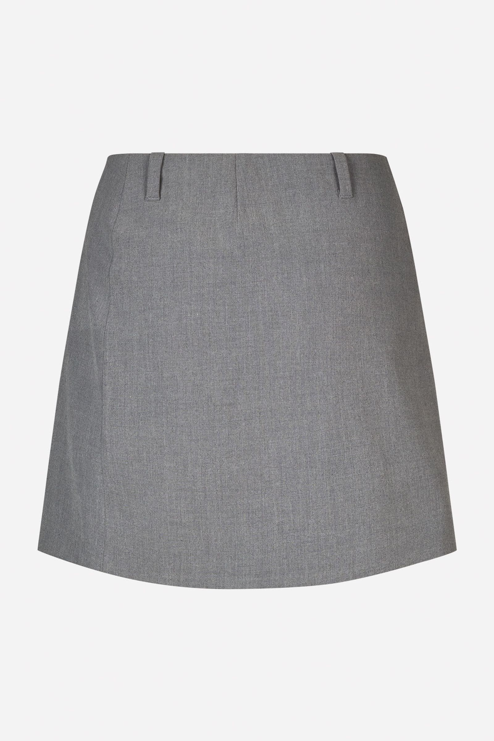 ENHELLA SKIRT 6746 LIGHT GREY MEL.