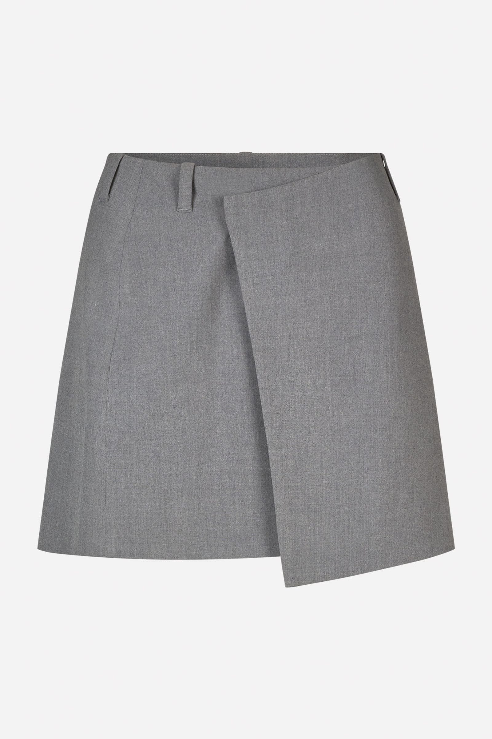 ENHELLA SKIRT 6746 LIGHT GREY MEL.