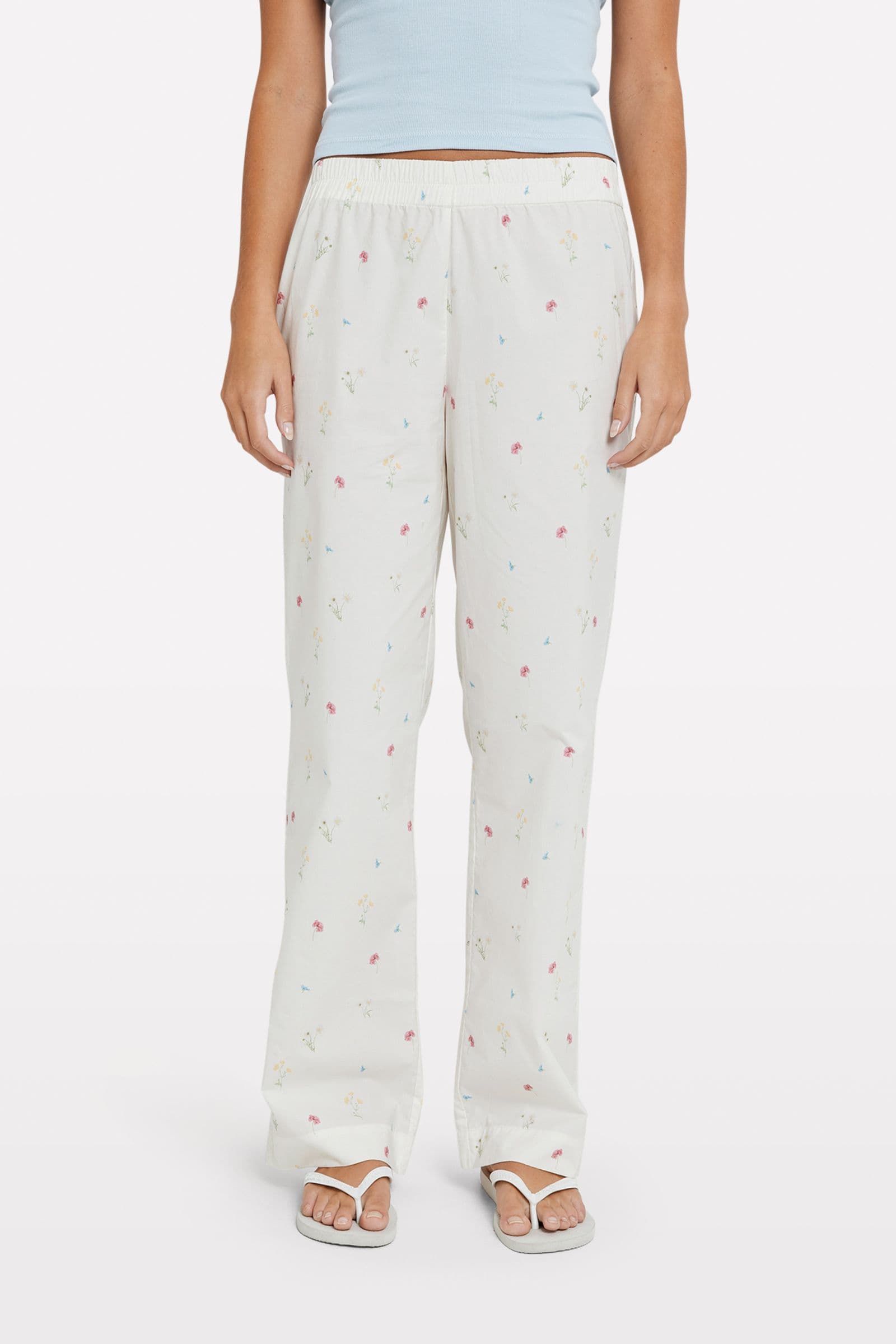 ENBANANA PANTS AOP 7038 Summer garden