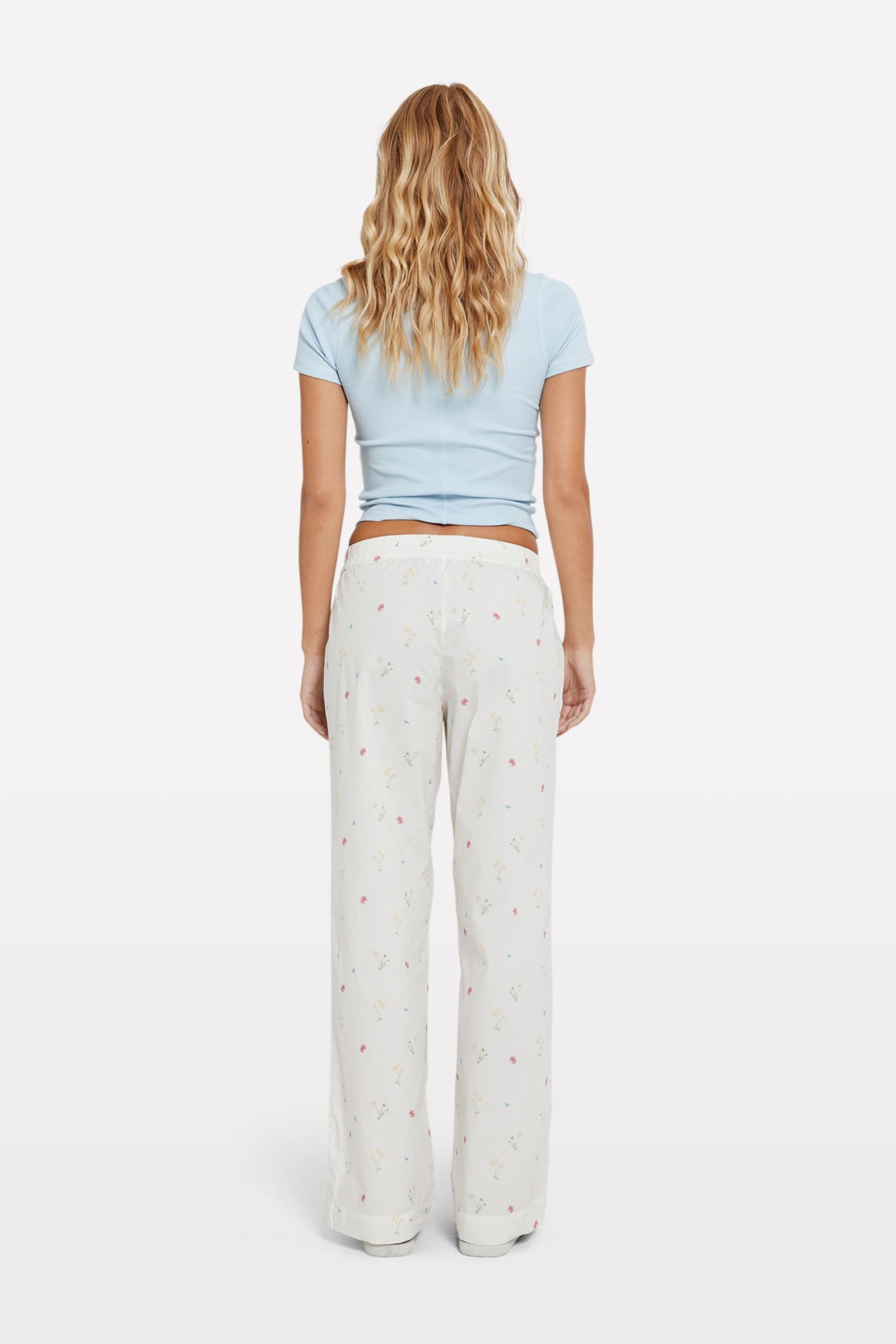 ENBANANA PANTS AOP 7038 Summer garden