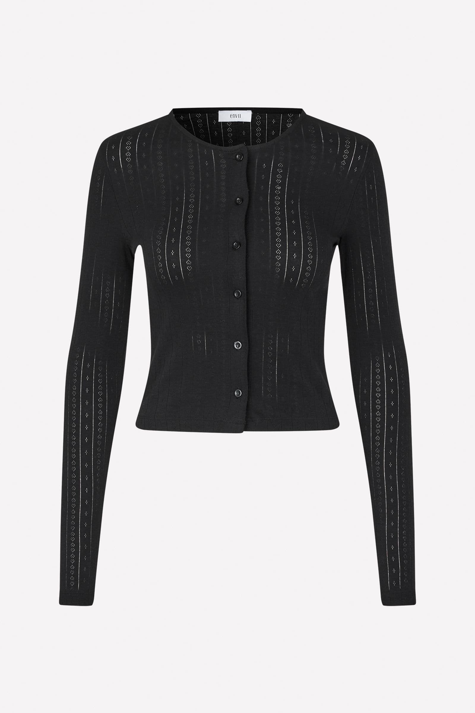 ENVOLVI LS CARDIGAN 7090 Black