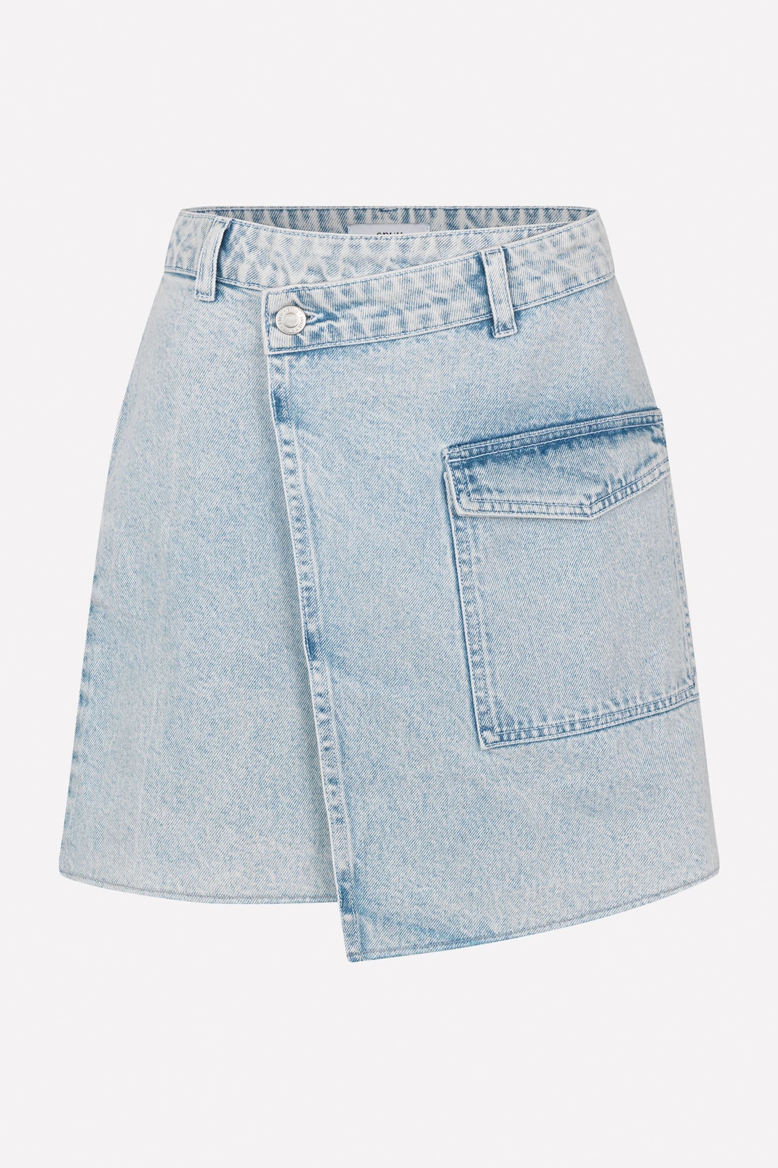 ENDANK MINI SKIRT 7132 90s light denim
