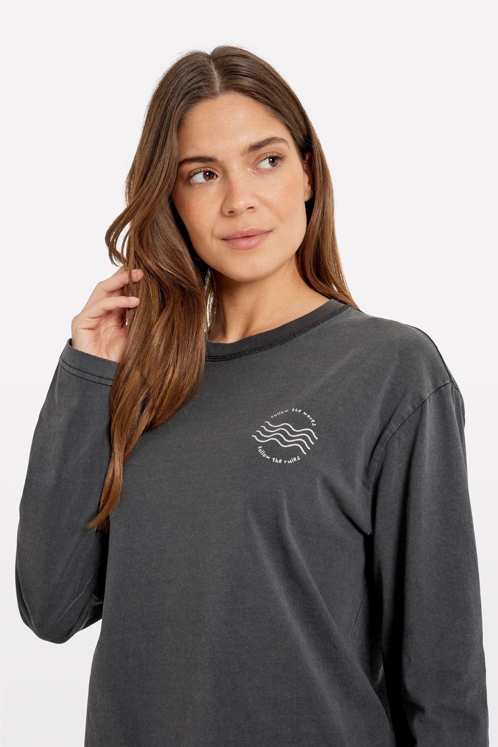 ENKULLA LS TEE 5310 Follow The Waves