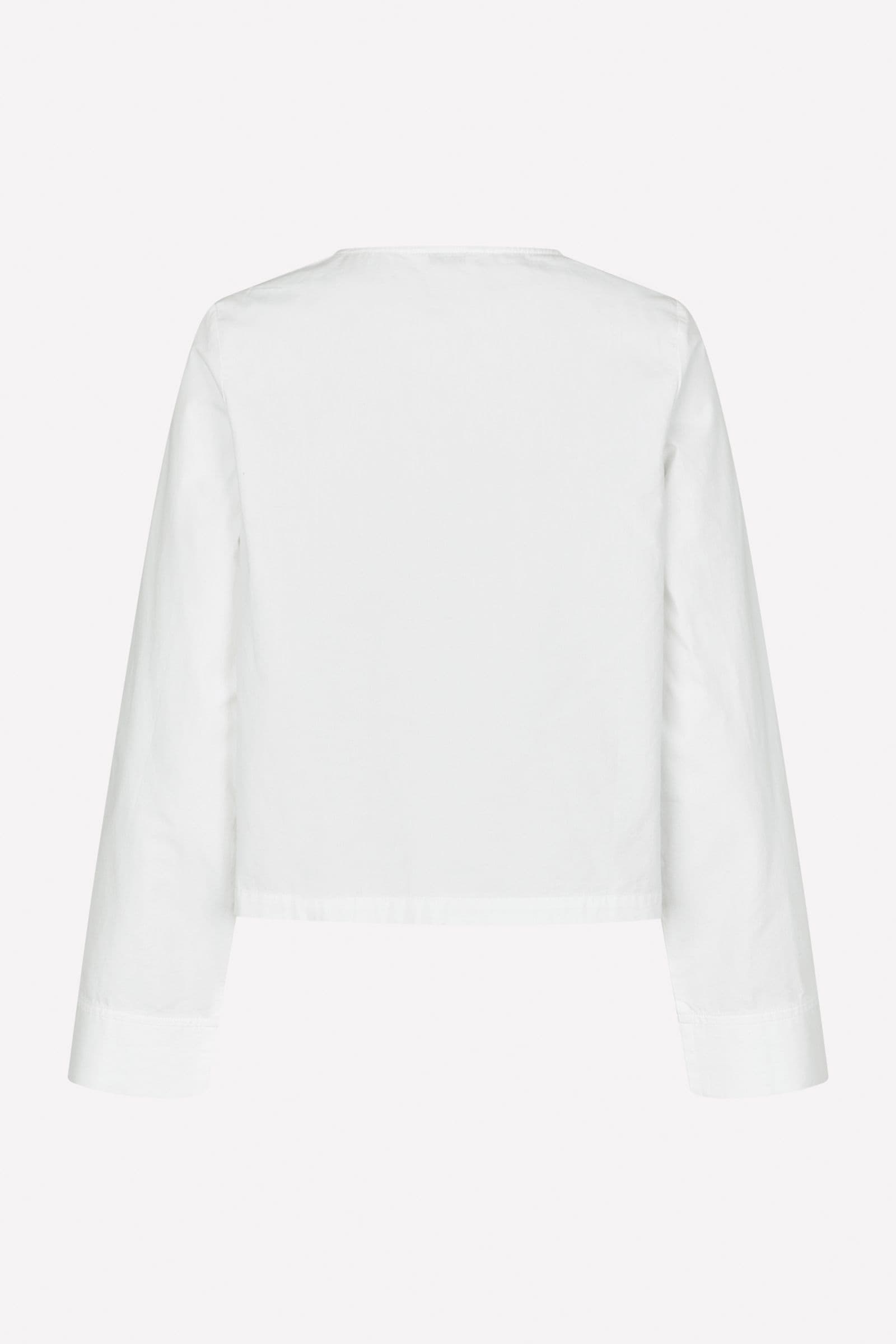 ENPAU LS TIE SHIRT 7119 WHITE