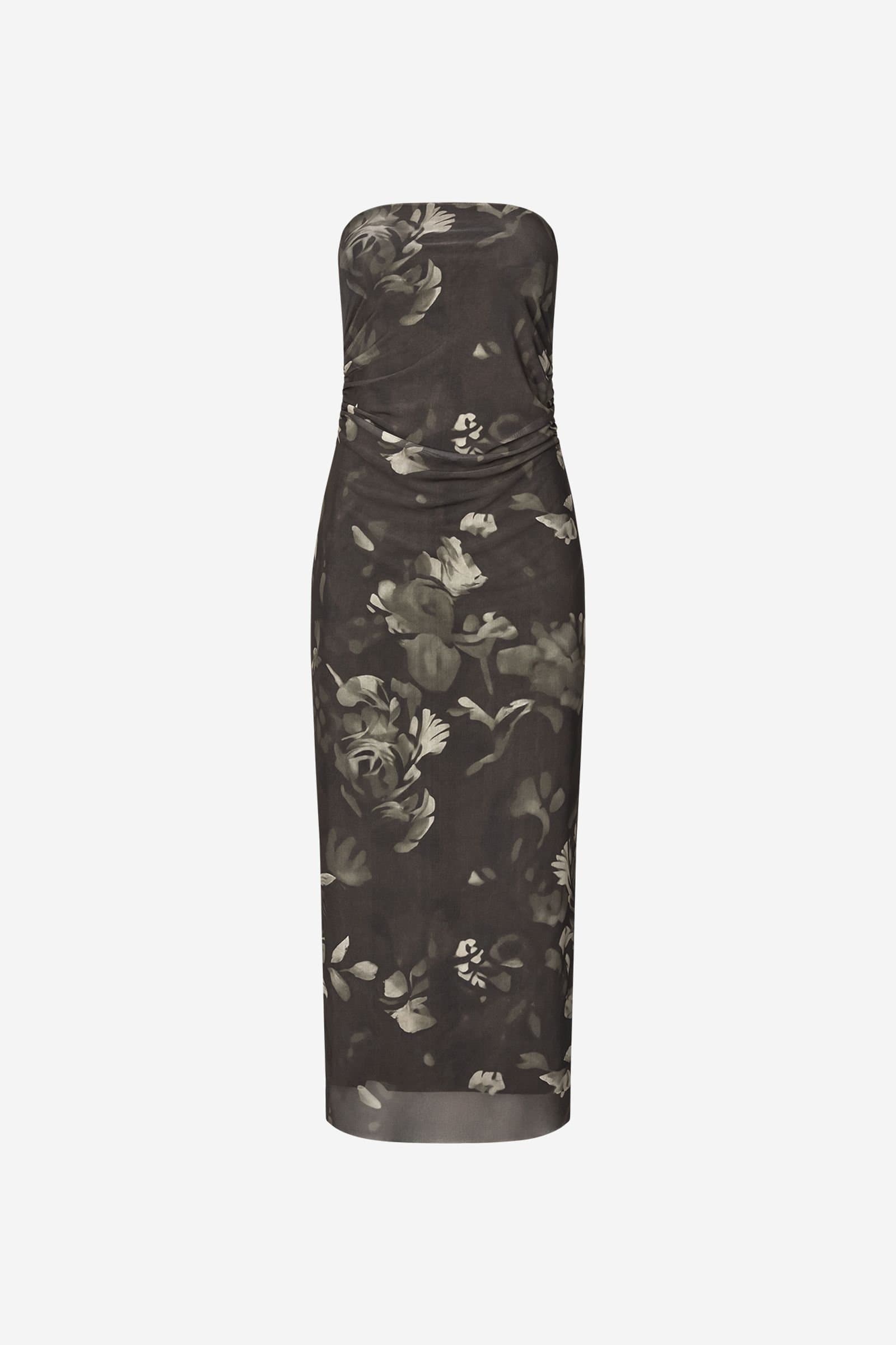ENWILMA TUBE DRESS AOP 7042 Wren Garden