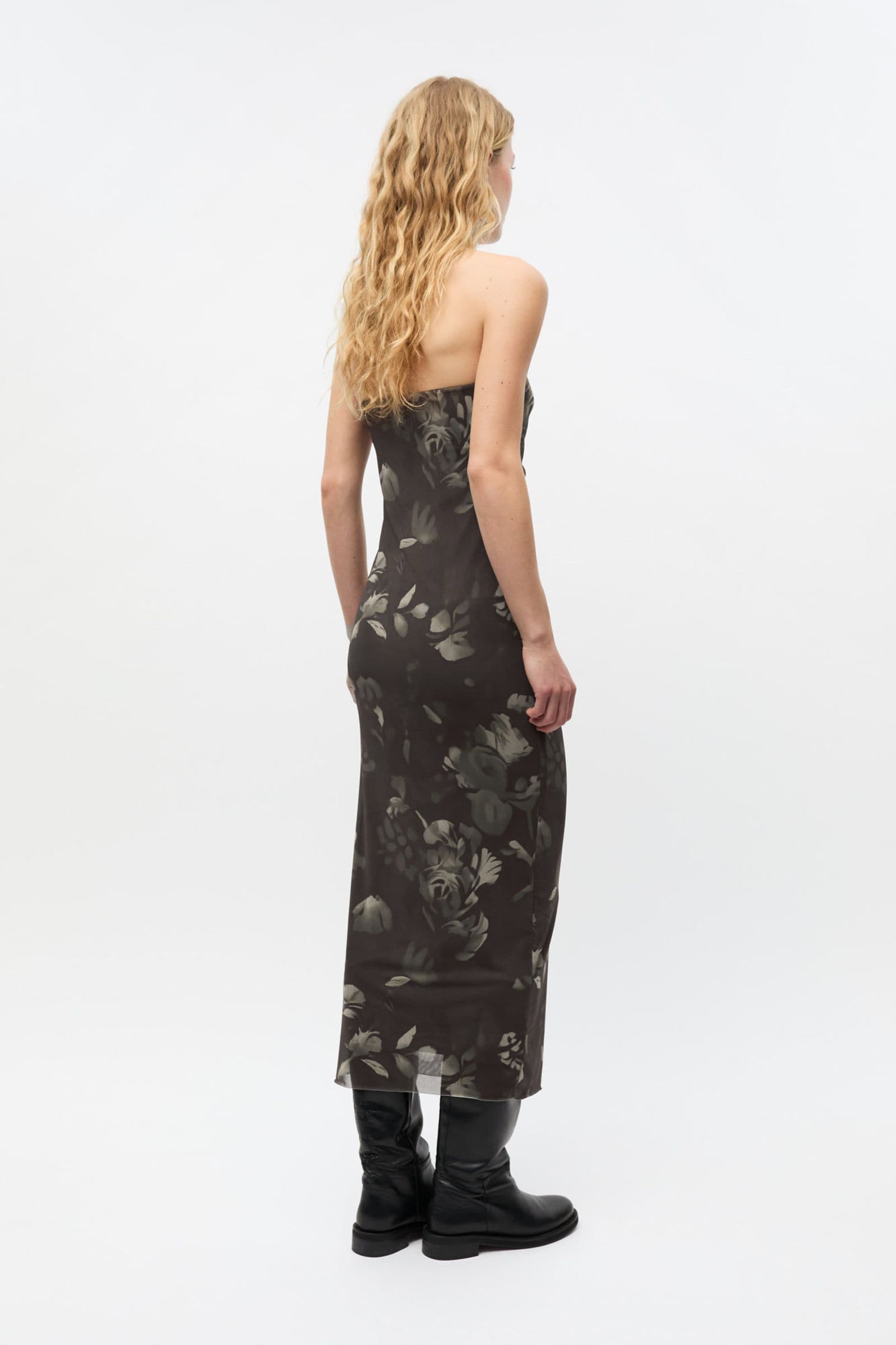 ENWILMA TUBE DRESS AOP 7042 Wren Garden