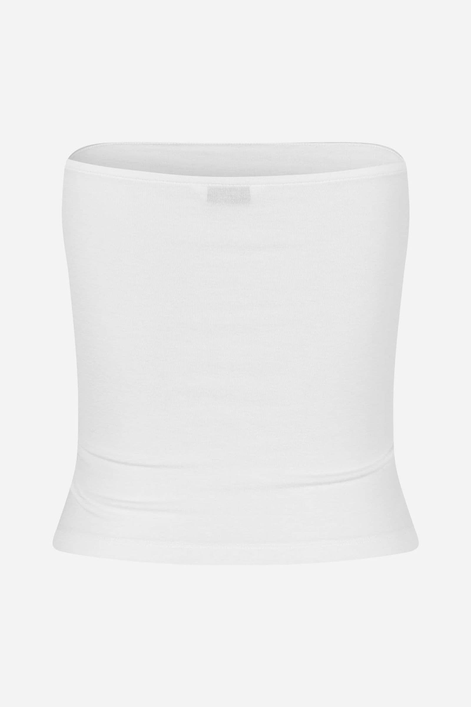 ENSILVI TUBE TOP 6971 WHITE