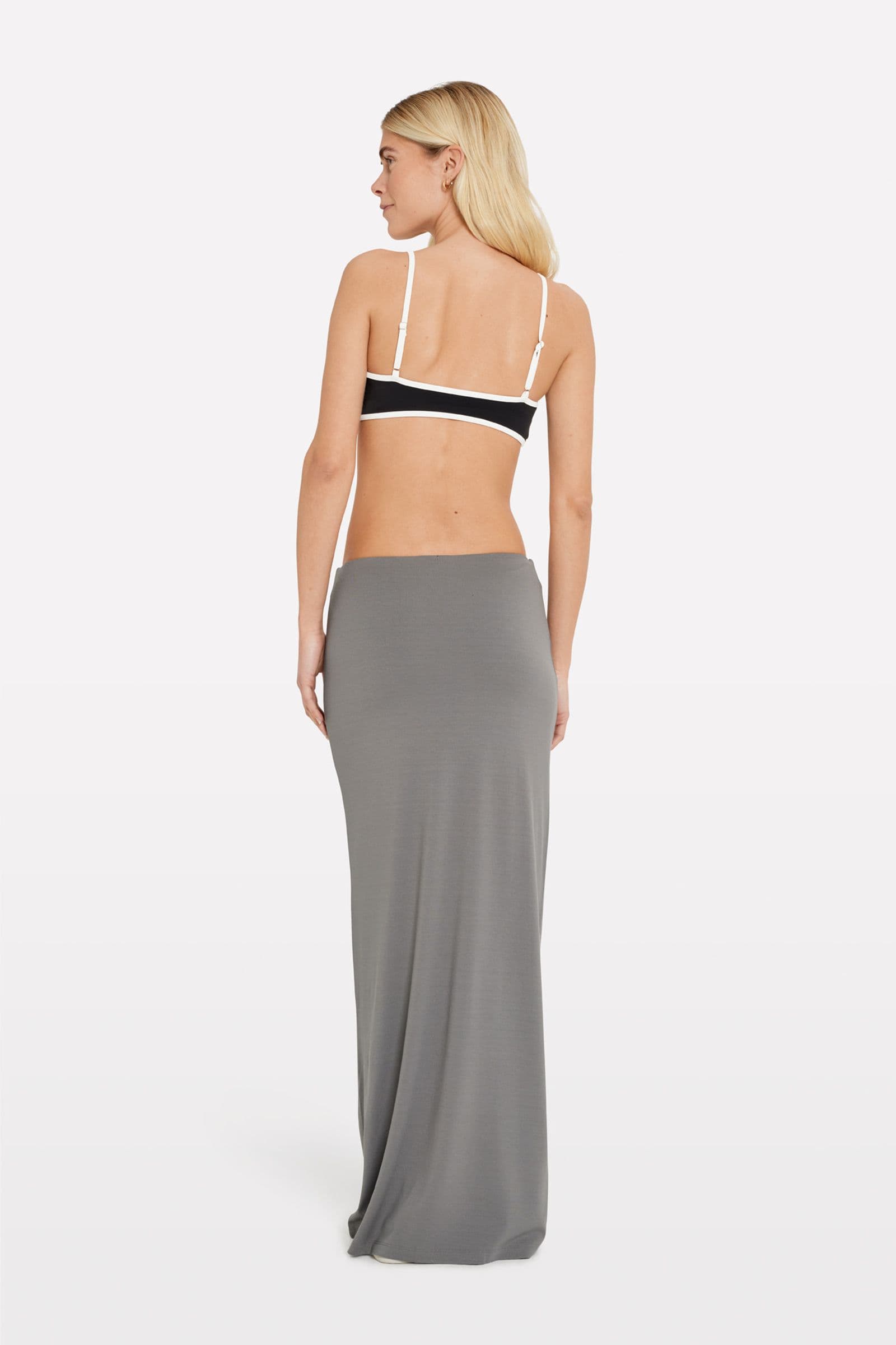 ENSILVI SKIRT 6971 Lava Smoke