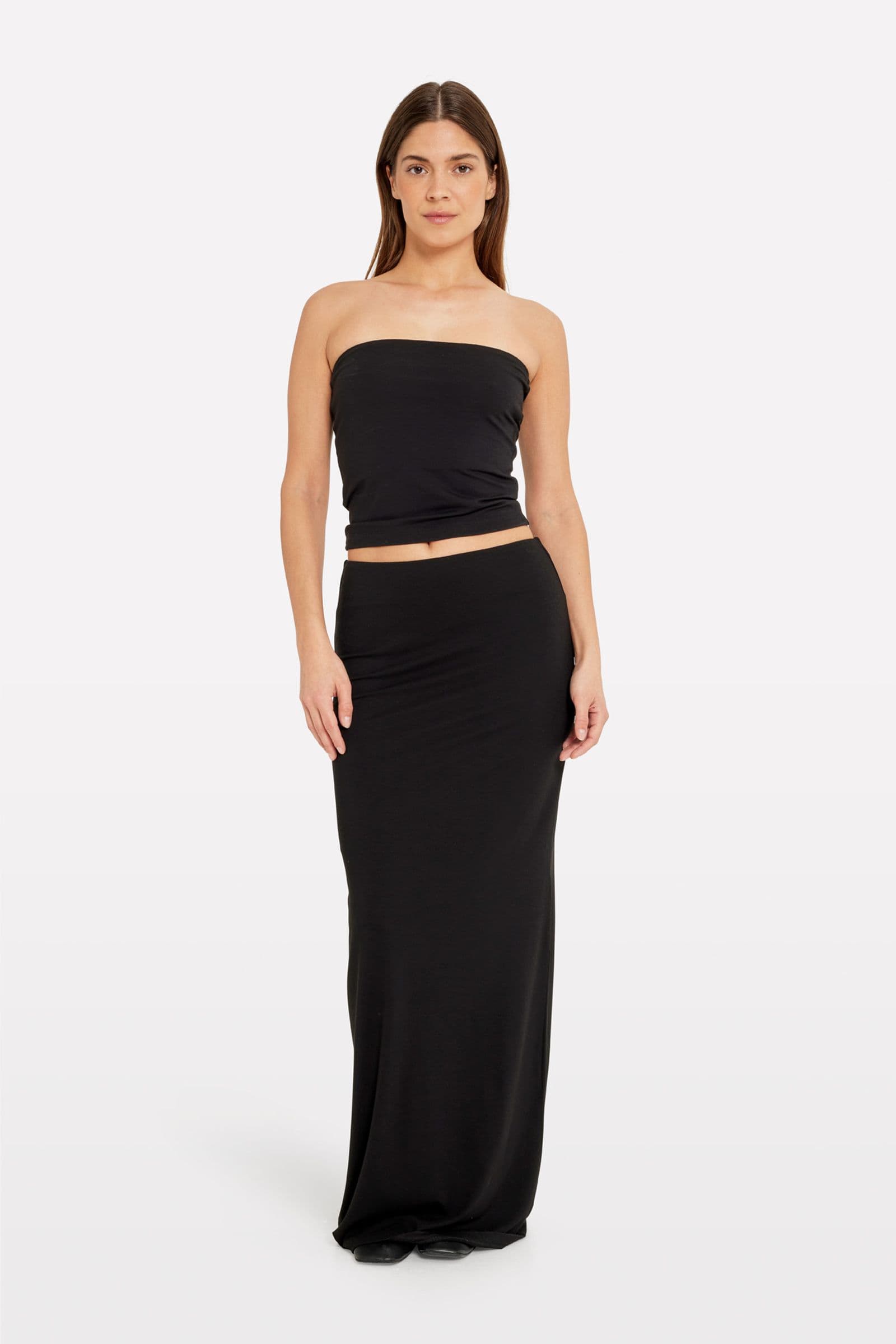 ENSILVI SKIRT 6971 Black