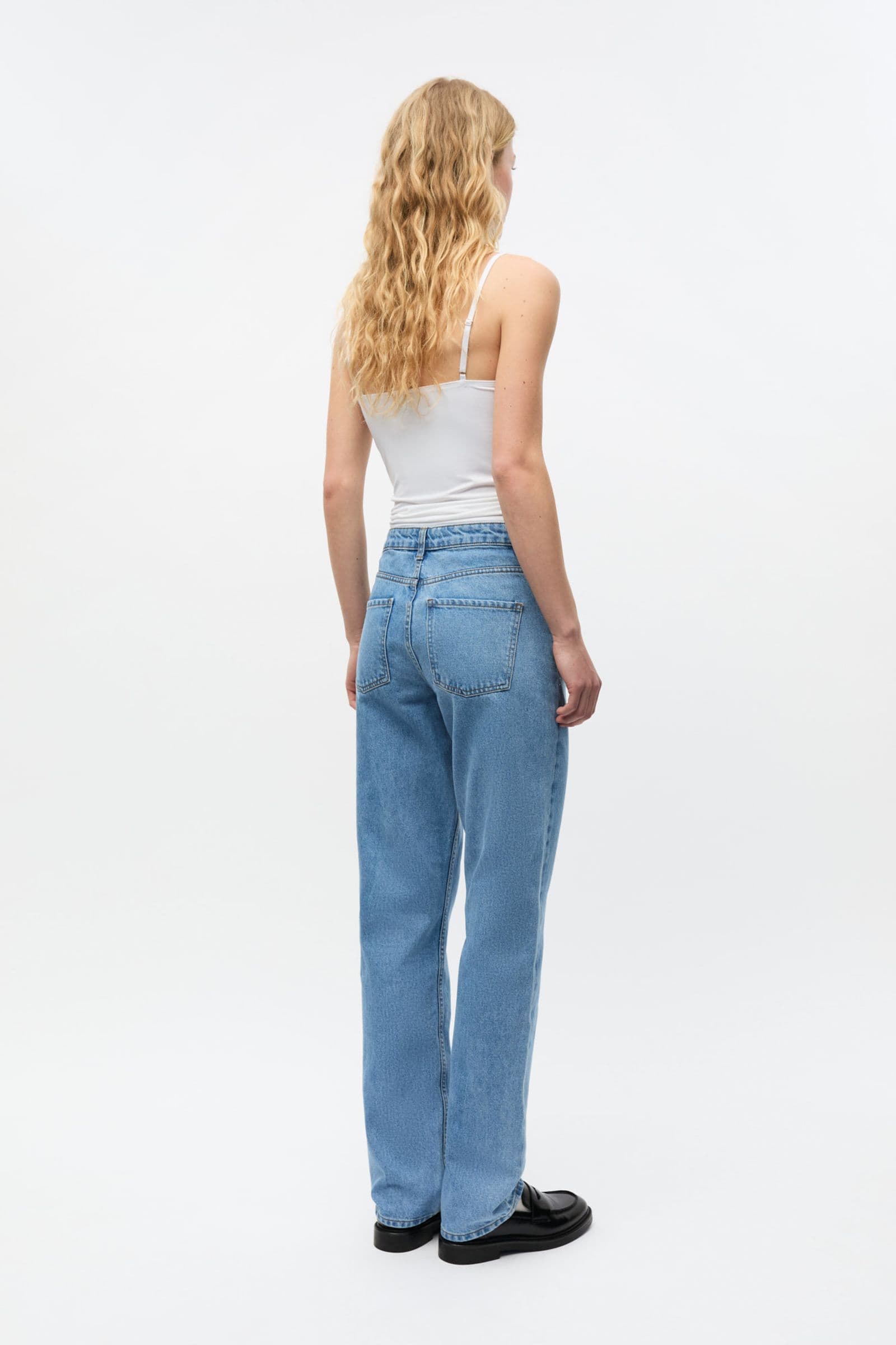 ENBREE STRAIGHT JEANS 6863 MID LIGHT BLUE