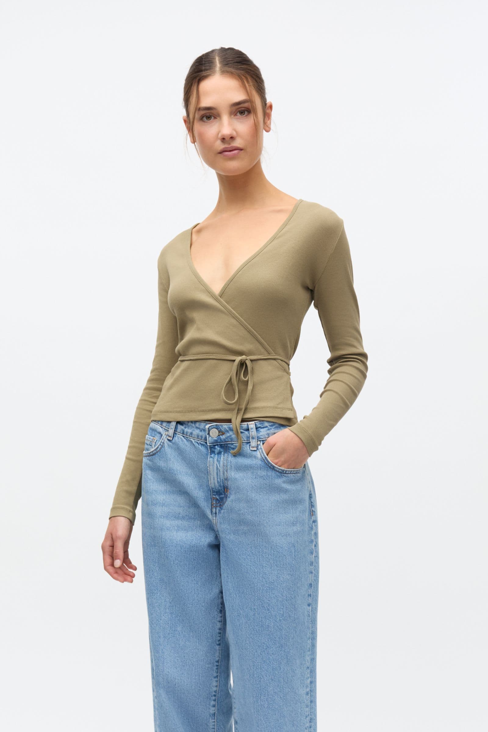 ENALLY LS V-N TEE 5314 Mermaid