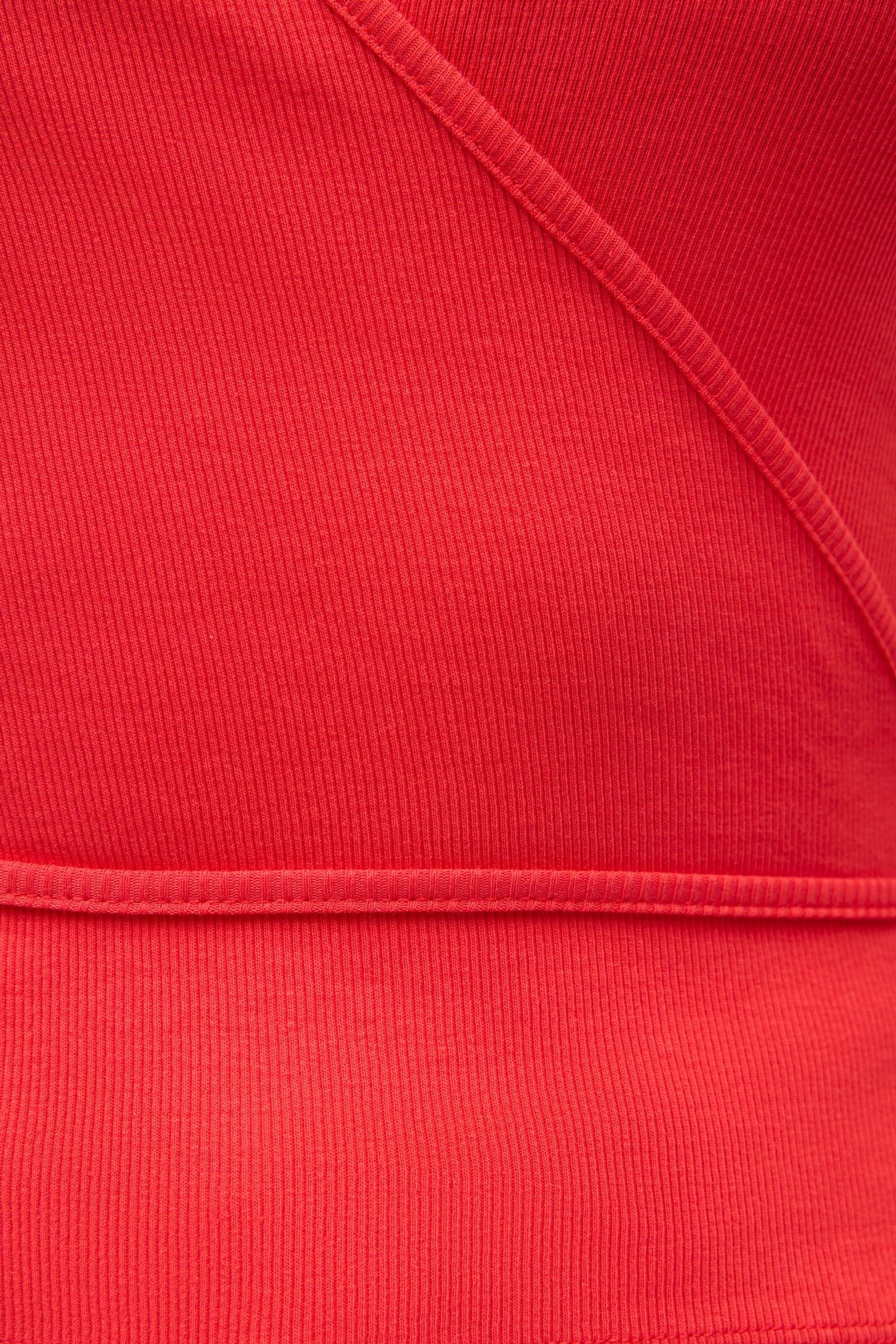 ENALLY LS V-N TEE 5314 HIGH RISK RED