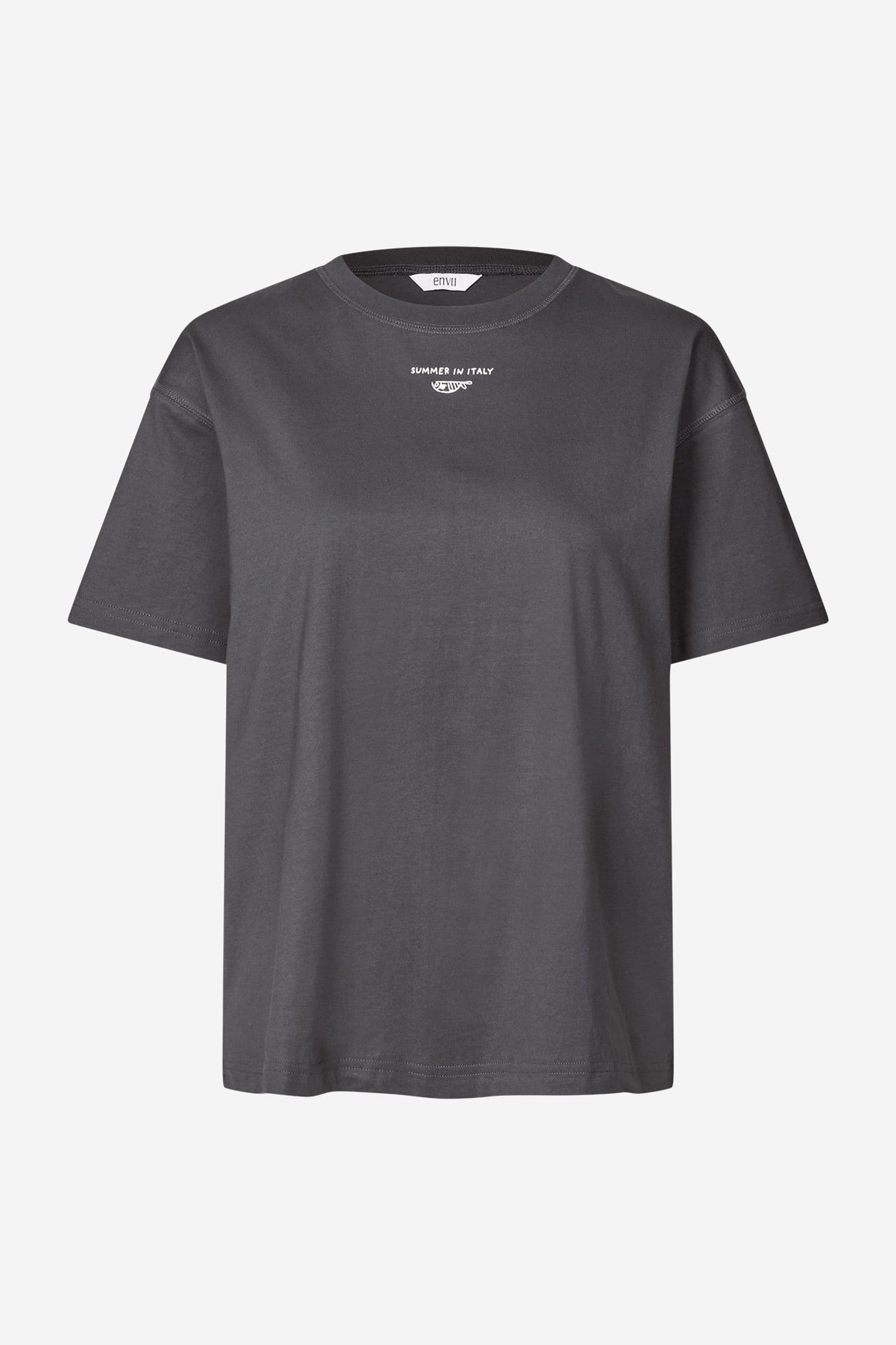 ENKULLA SS TEE 5310 Asphalt Summer