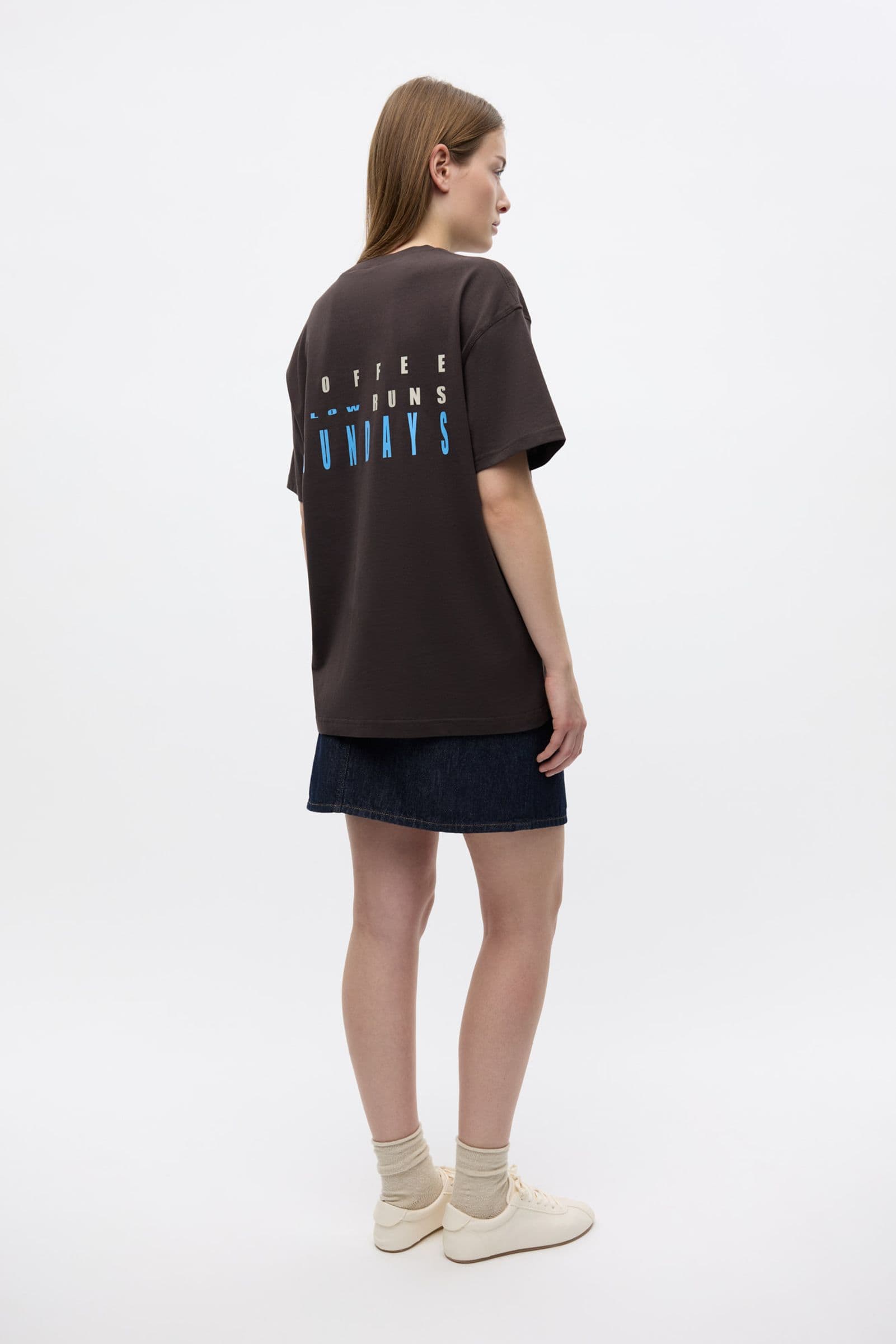 ENKULLA SS TEE 5310 Chocolate Sunday
