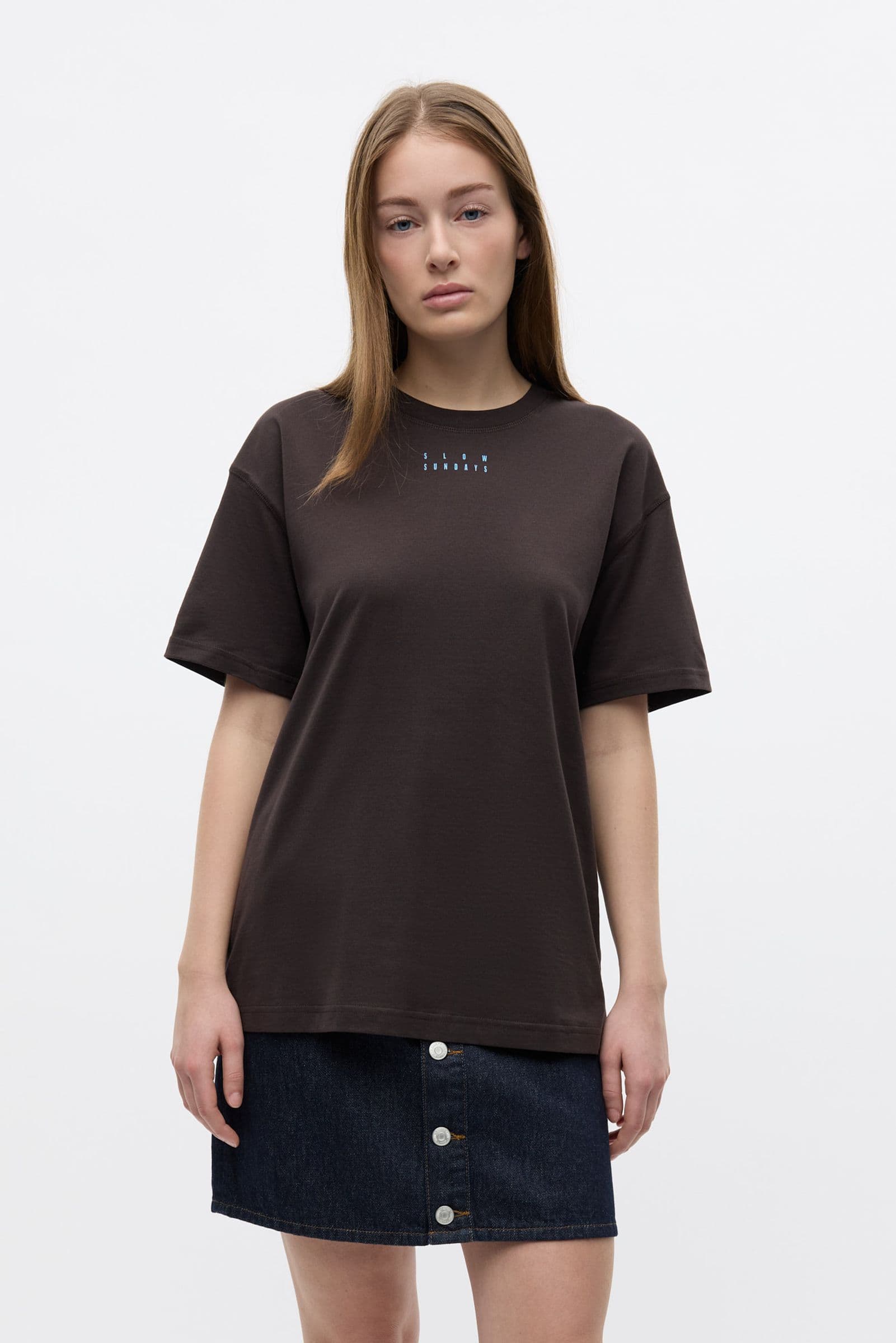 ENKULLA SS TEE 5310 Chocolate Sunday