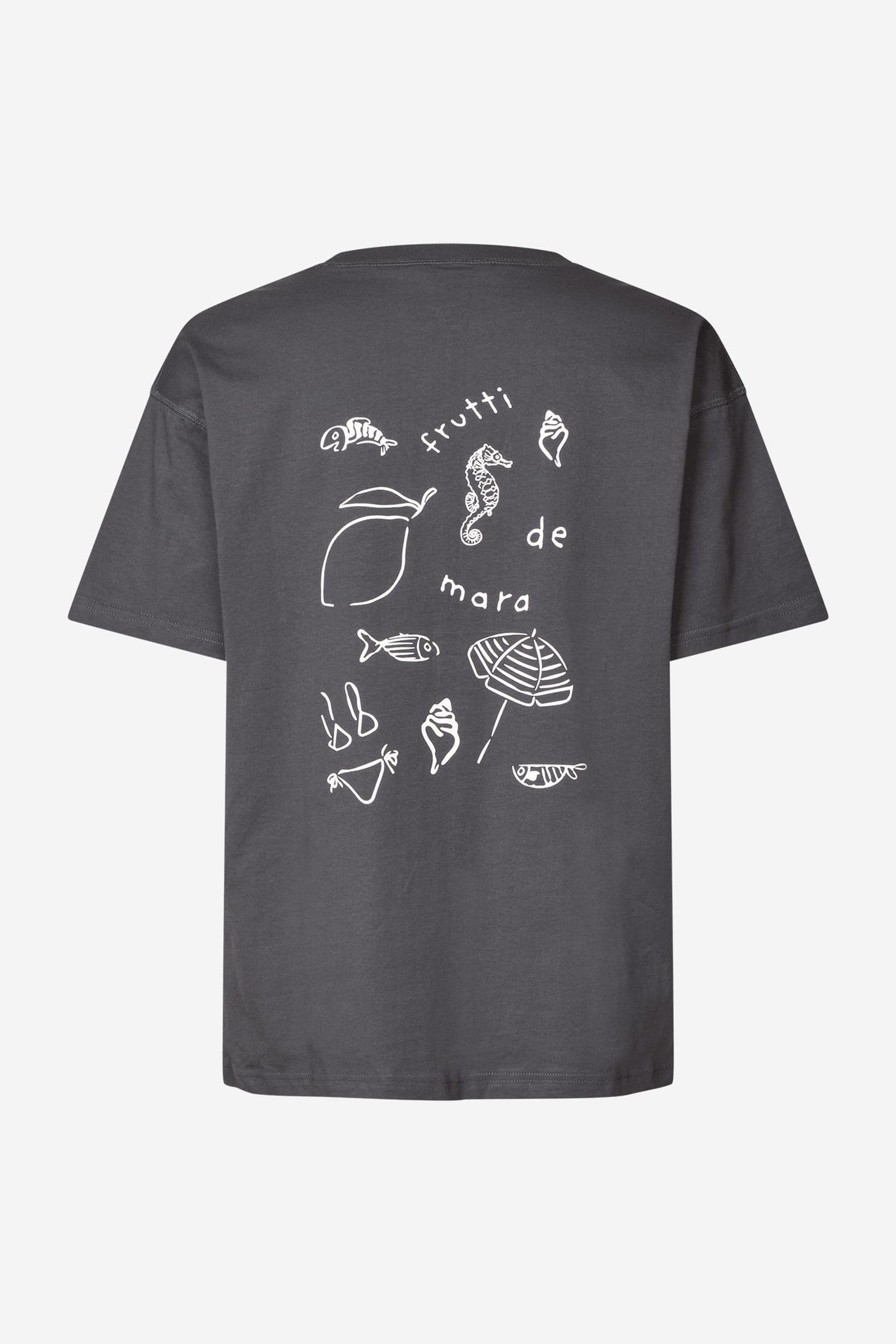 ENKULLA SS TEE 5310 Asphalt Summer