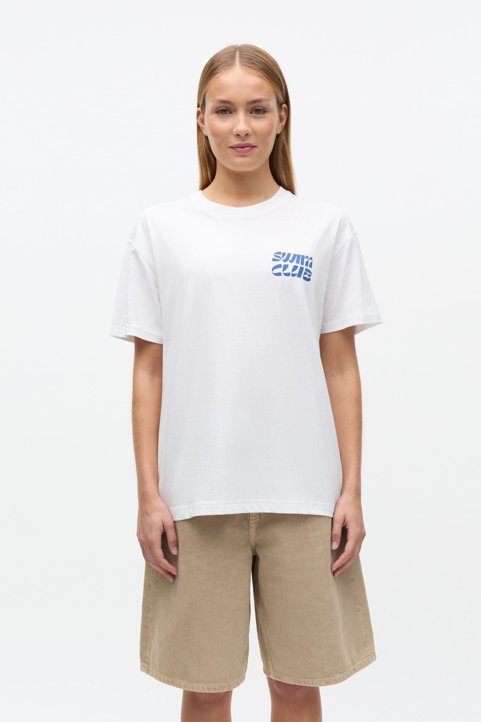 ENKULLA SS TEE 5310 White Swim