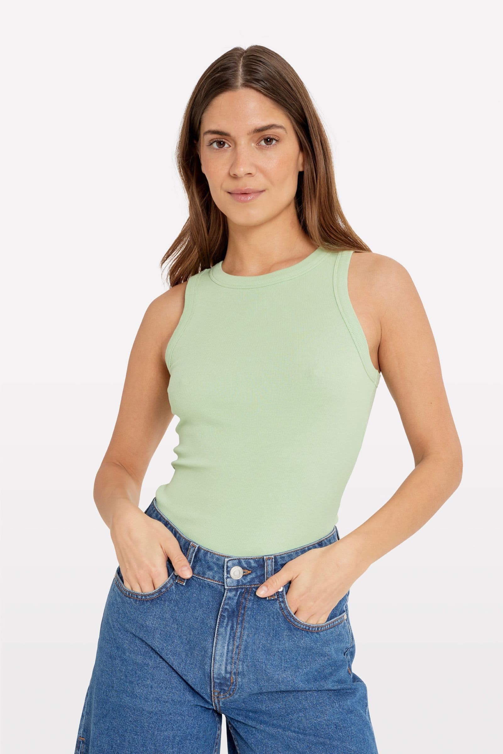 ENALLY RACER TOP 5314 Quiet Green