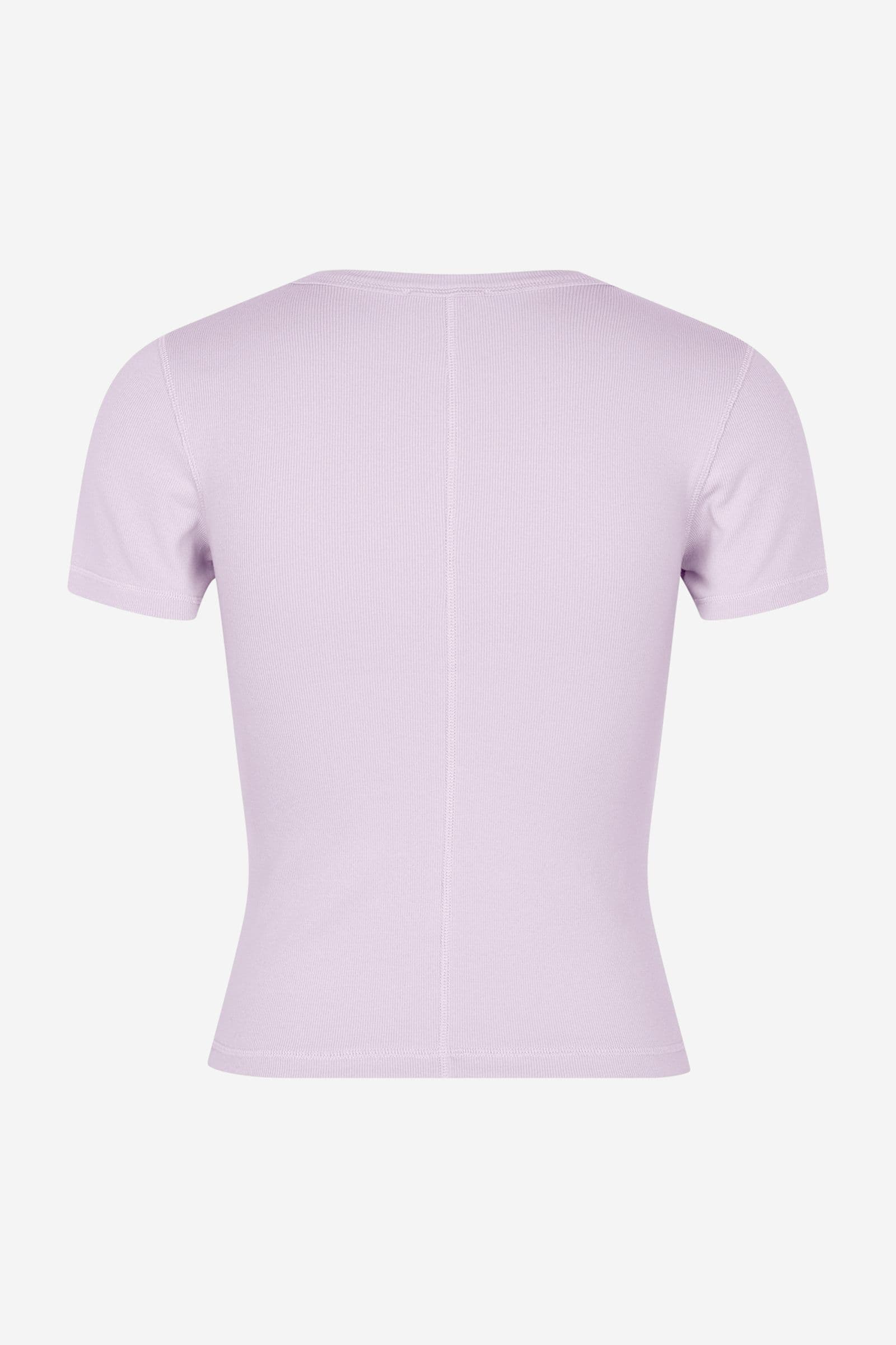 ENALLY SS CROP TEE 5314 Lavender Fog