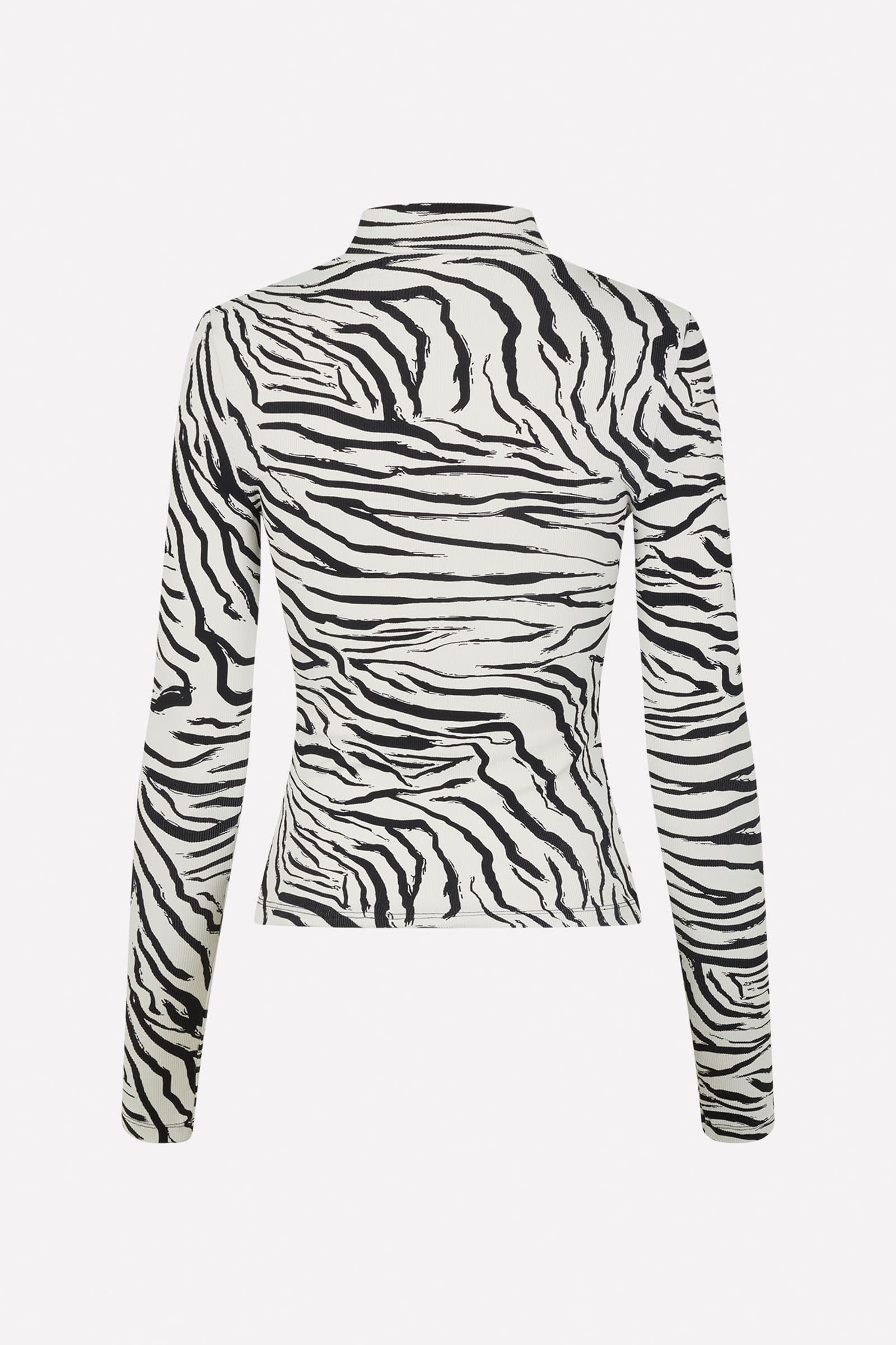ENPEAR LS TEE AOP 5347 Wild Zebra
