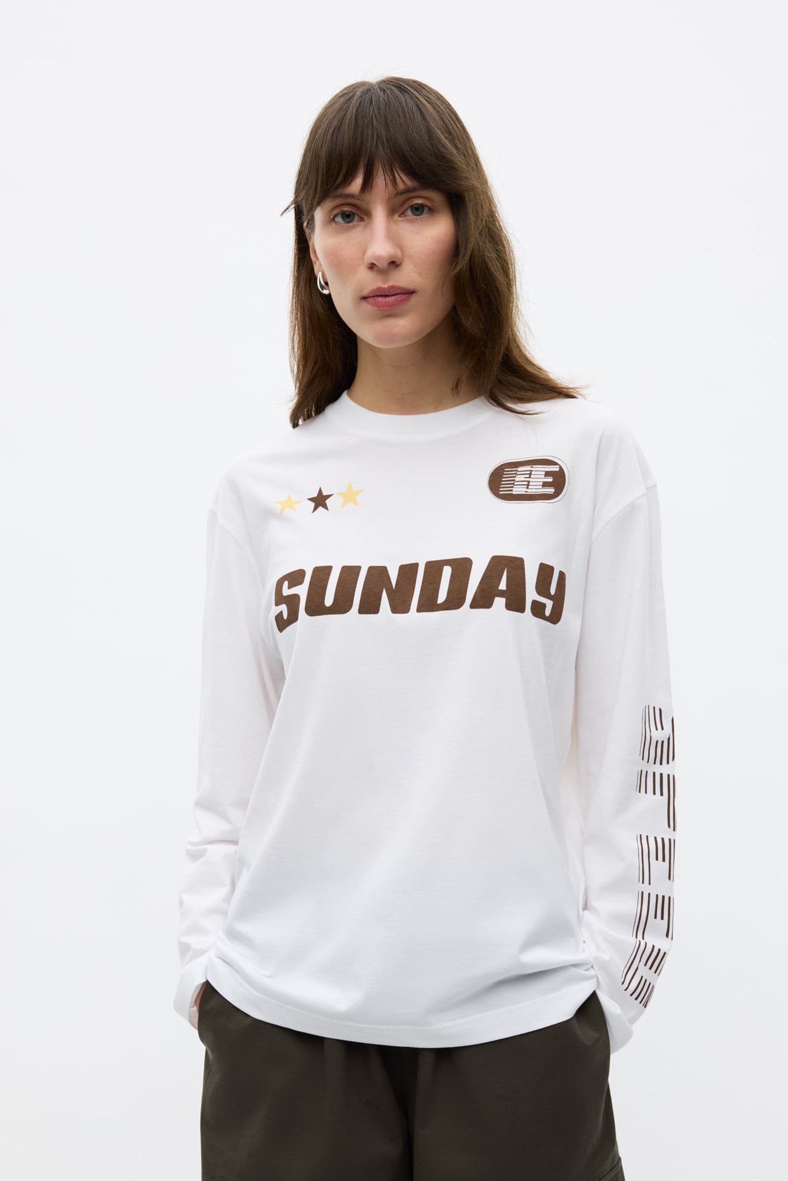 ENKULLA LS TEE PRINT 5310 Sunday Speed