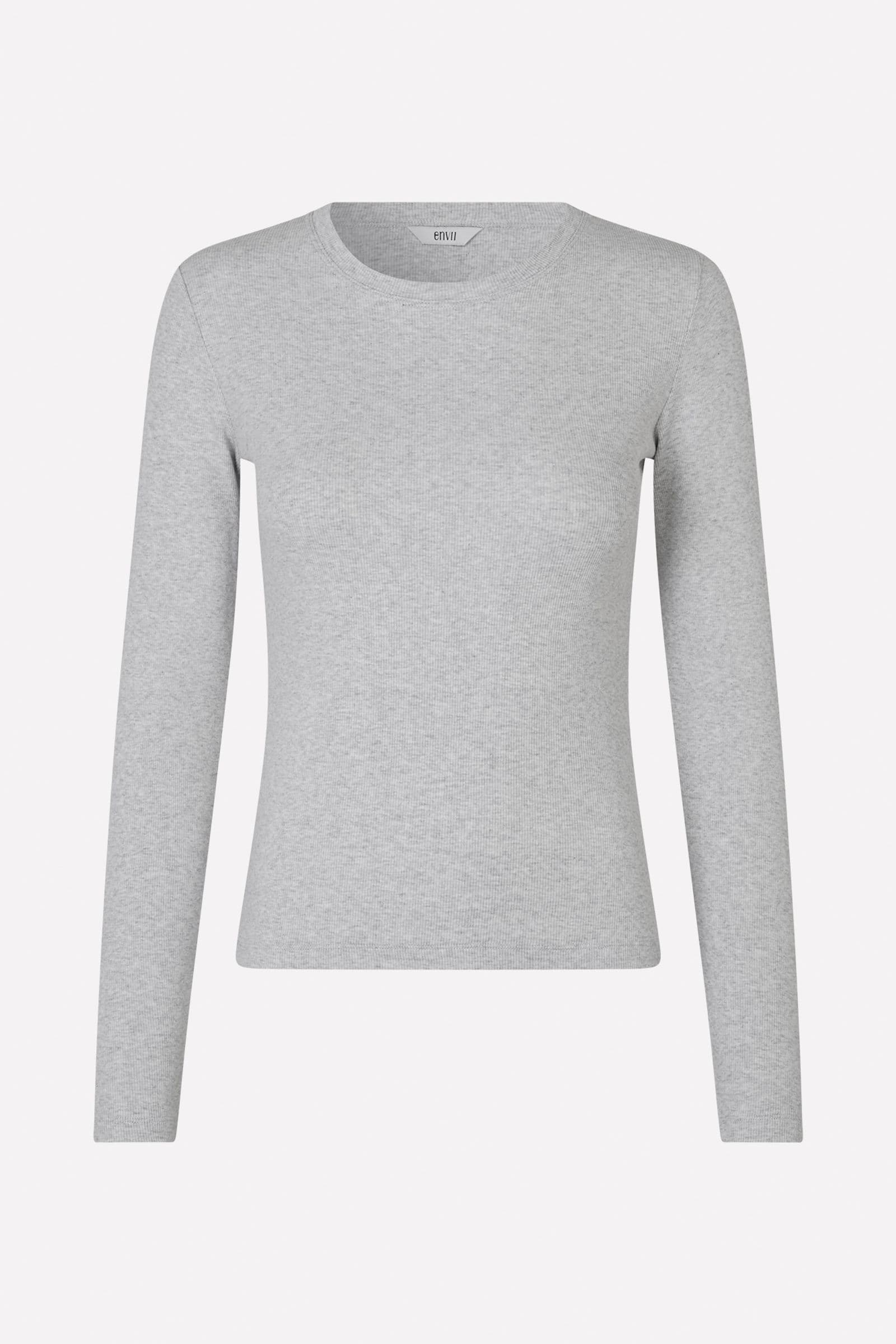 ENALLY LS O-N TEE 5314 Light Grey Mel (ALLY)