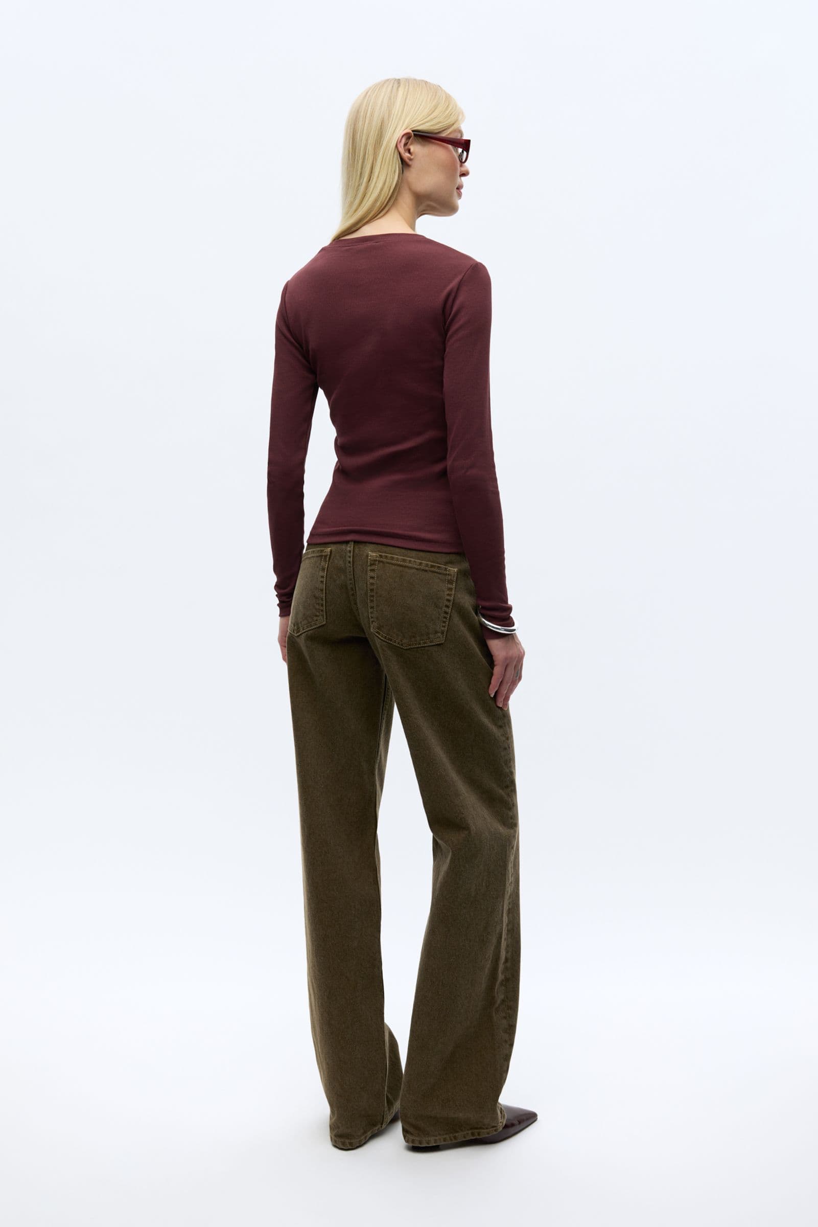 ENALLY LS O-N TEE 5314 Decadent Chocolate
