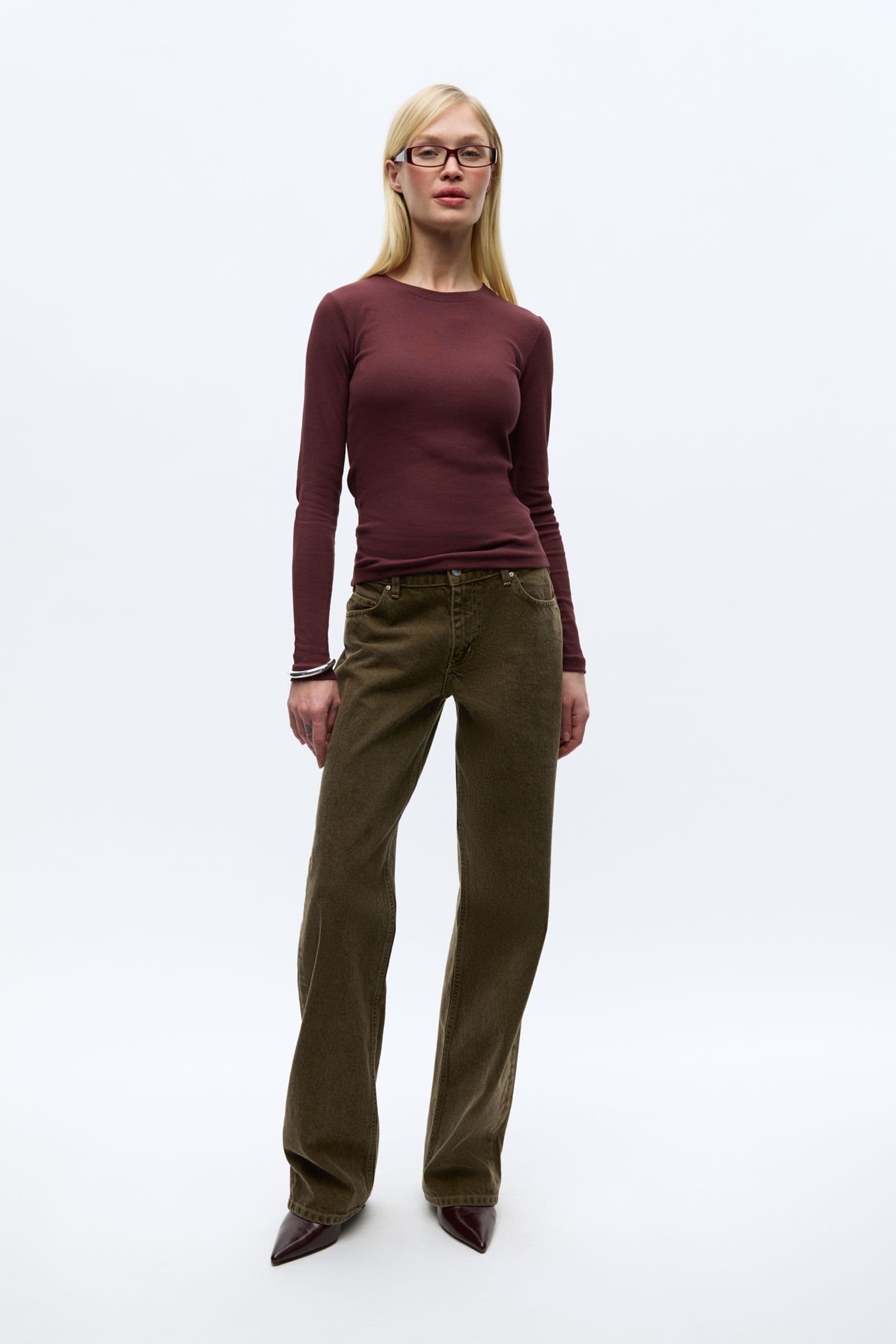ENALLY LS O-N TEE 5314 Decadent Chocolate