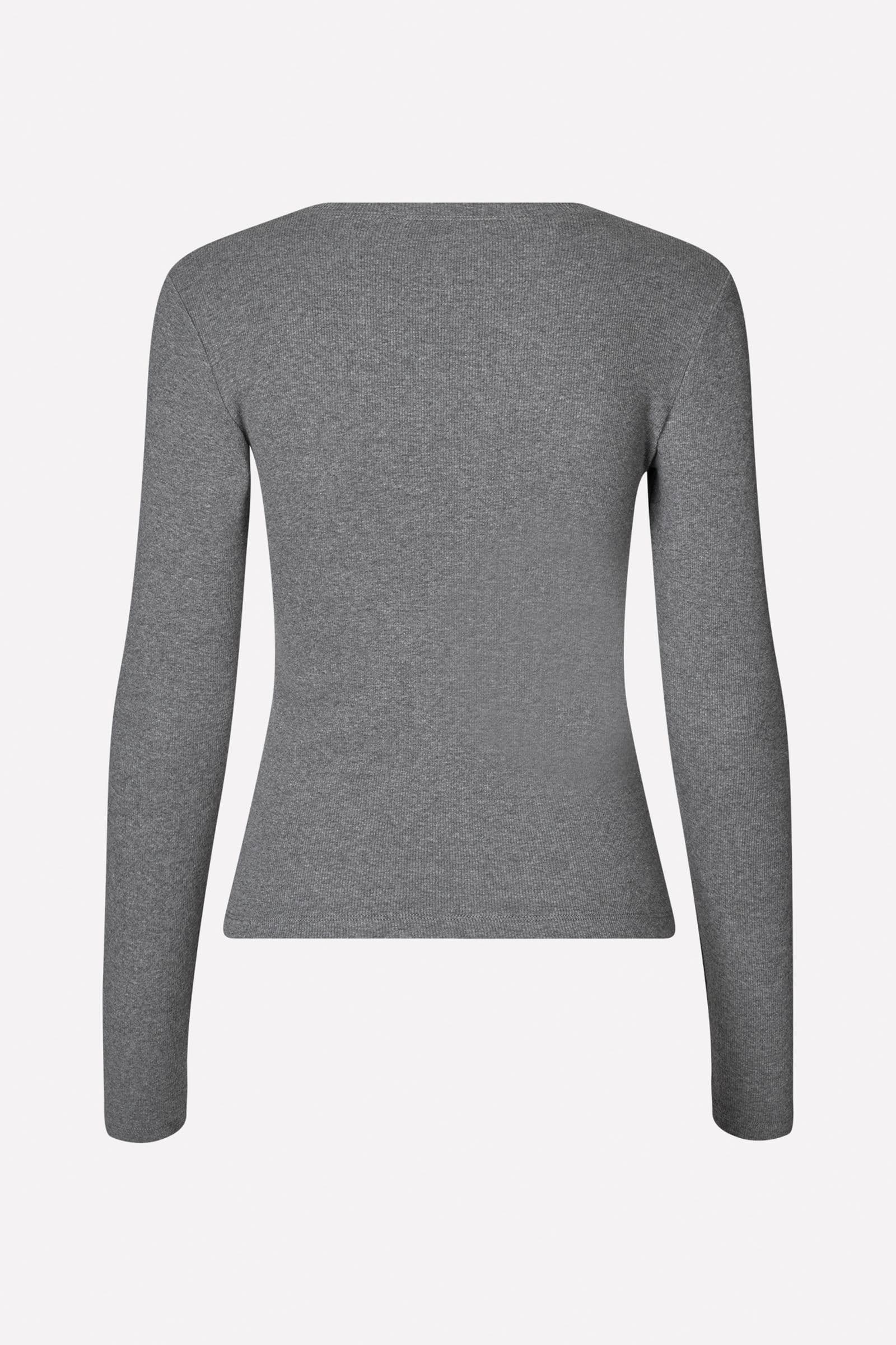 ENALLY LS O-N TEE 5314 Dark grey mel (ALLY)