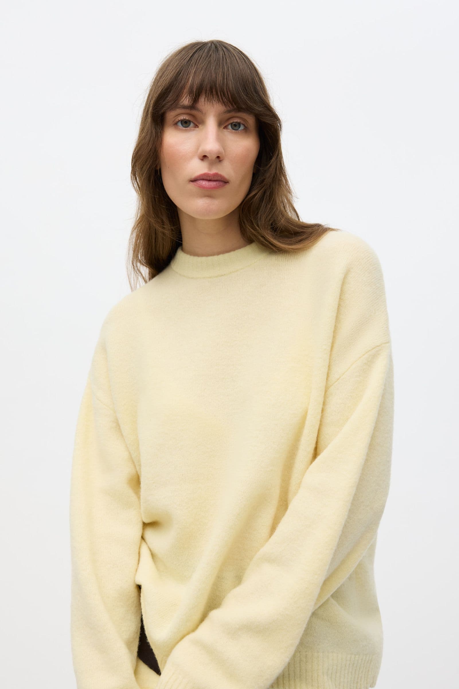 ENADA LS KNIT 7216 Double Cream Mel