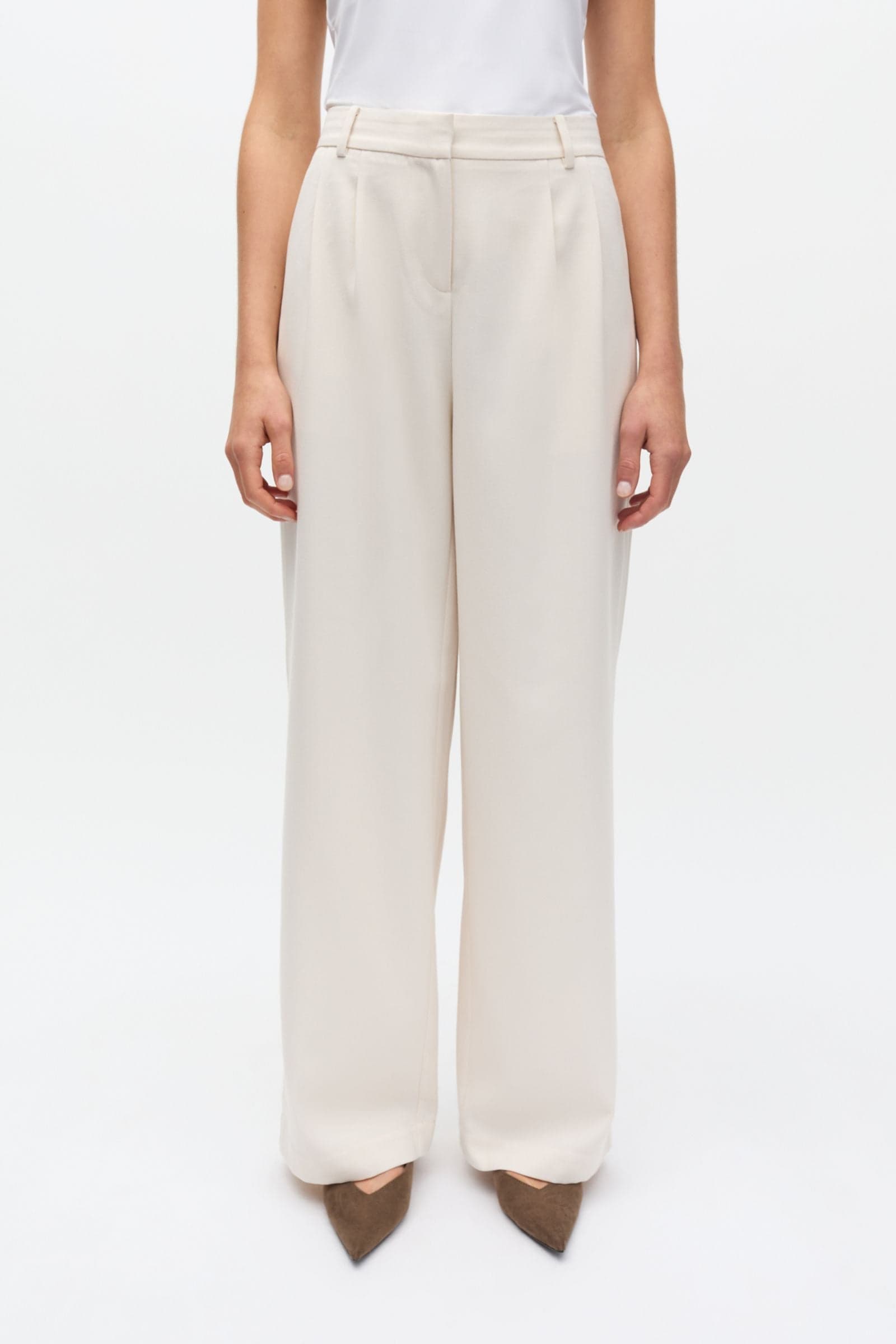 ENDORE PANTS 7092 Buttercream mel.
