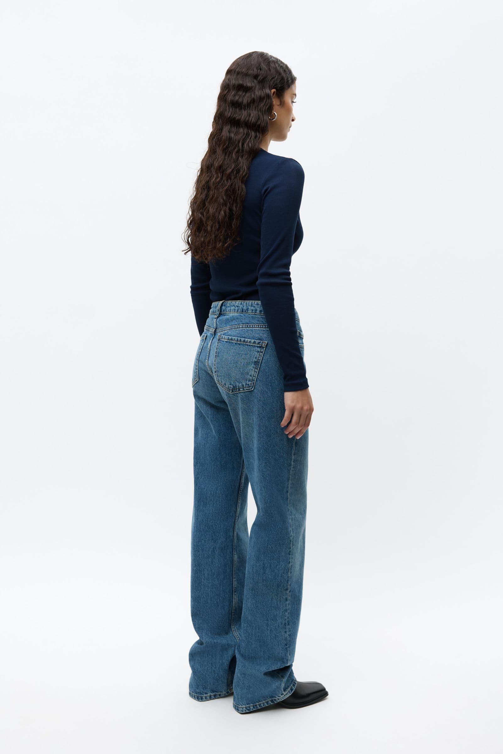 ENBETTY JEANS 7215 Worn dark blue