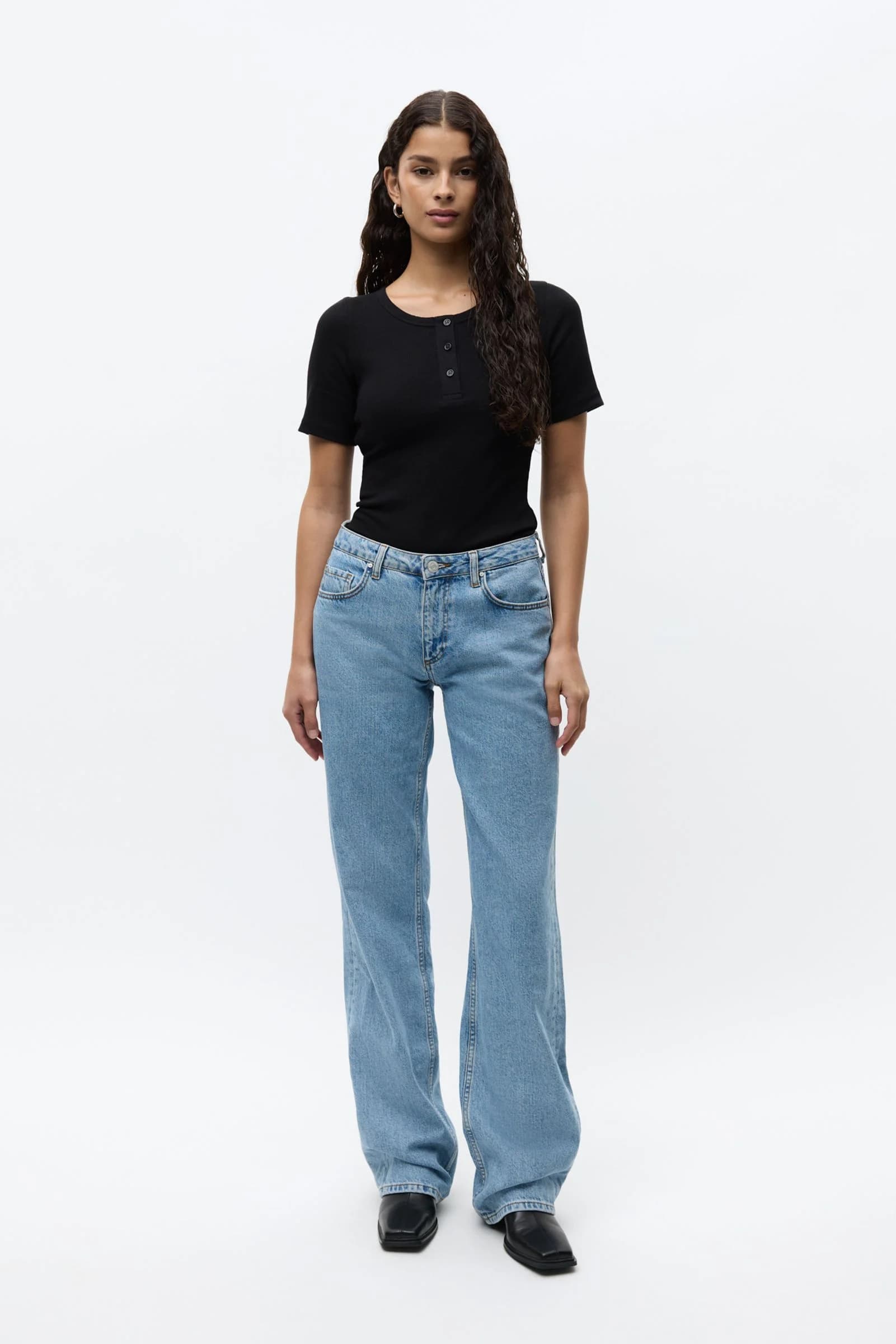 ENBETTY JEANS 7215 MID LIGHT BLUE