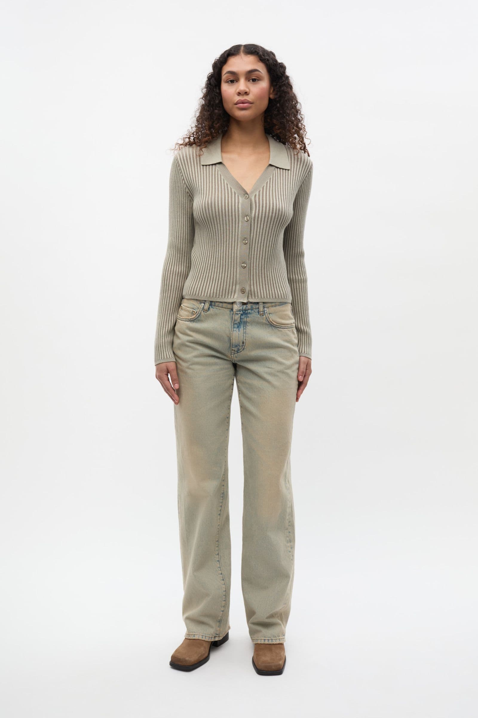 ENBETTY JEANS 7215 Yellow Tint