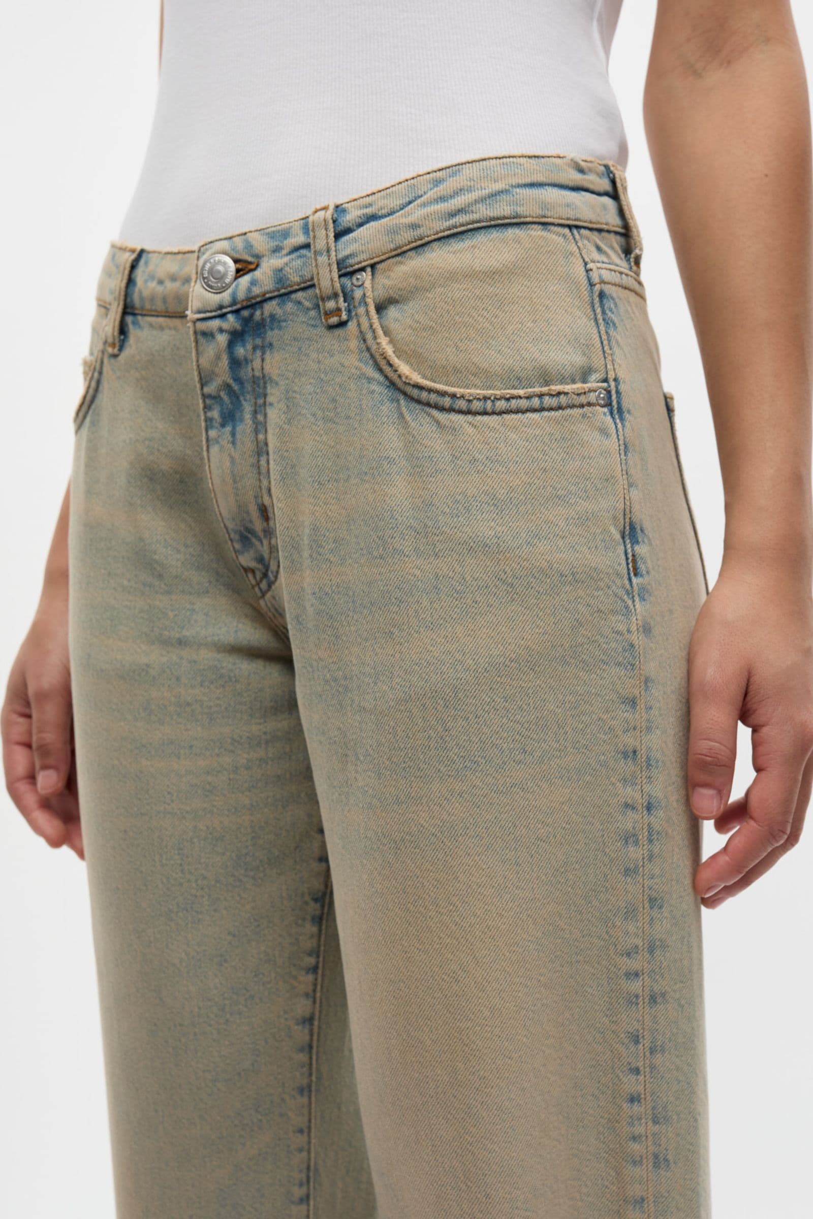 ENBETTY JEANS 7215 Yellow Tint