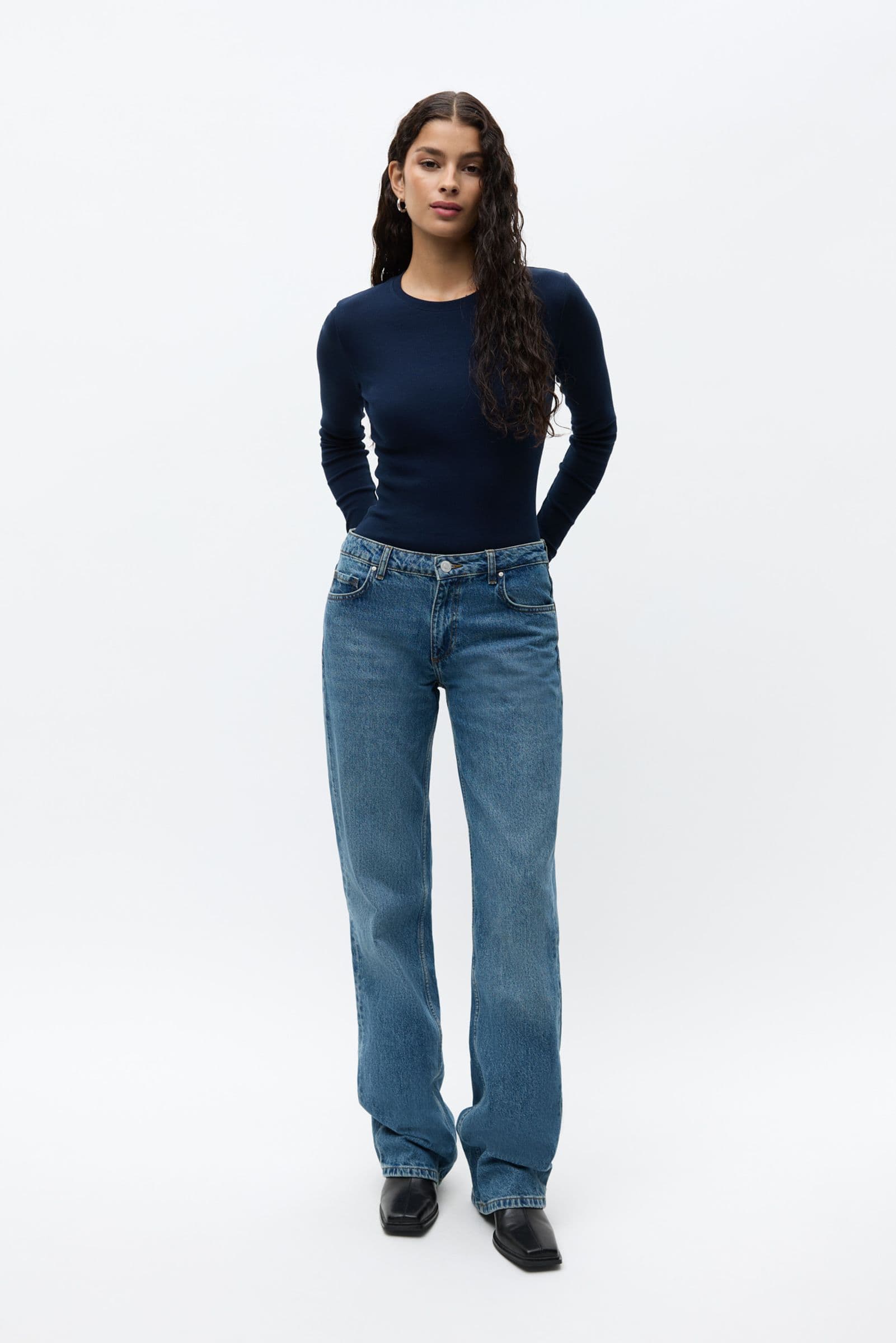 ENBETTY JEANS 7215 Worn dark blue